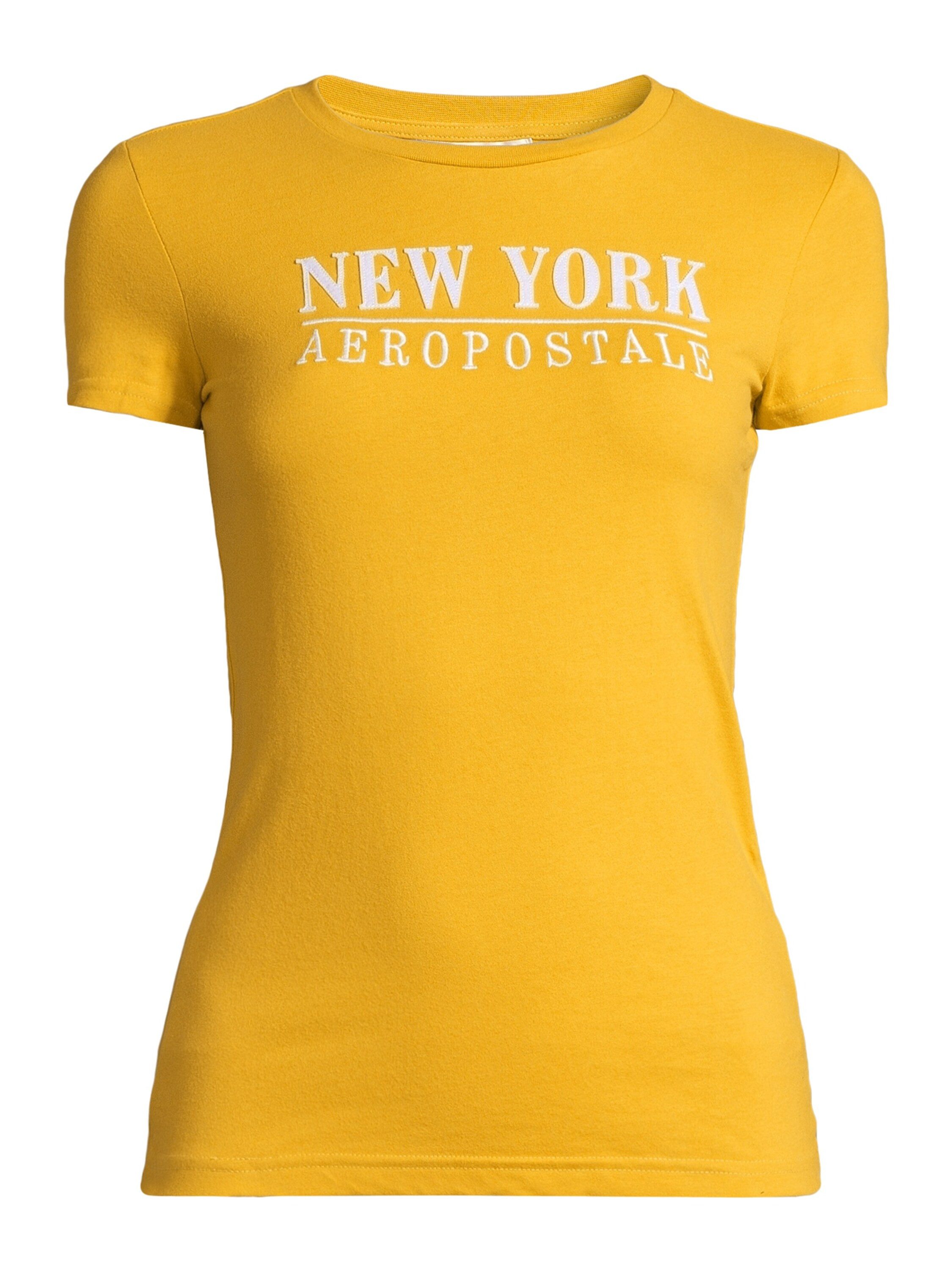 AÈROPOSTALE T-Shirt JULY NEW YORK (1-tlg) Stickerei