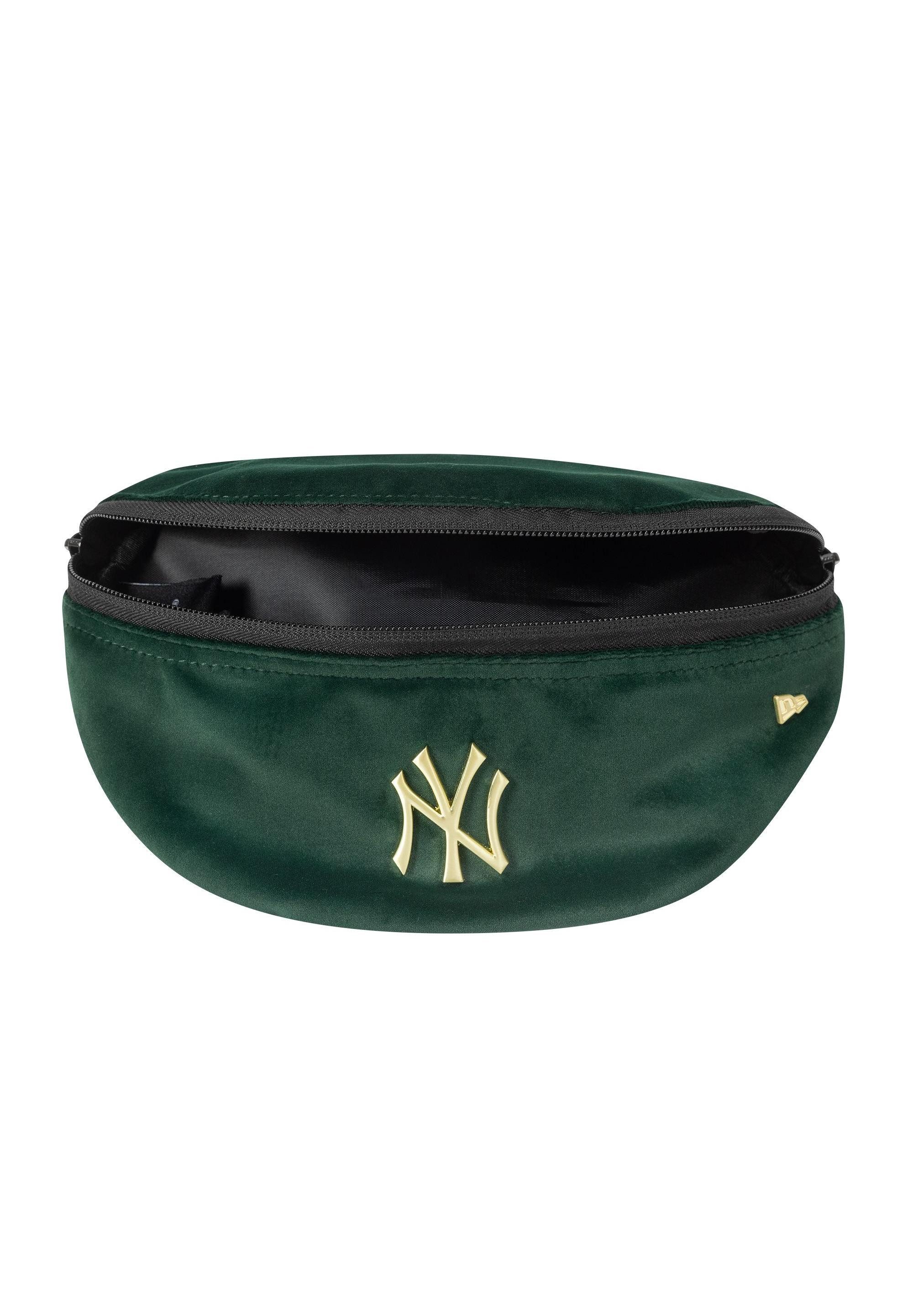 New Era Bauchtasche New York Yankees MLB New Era Velour Pin Waist Bag Dunkelgrün Tasche (1-tlg)