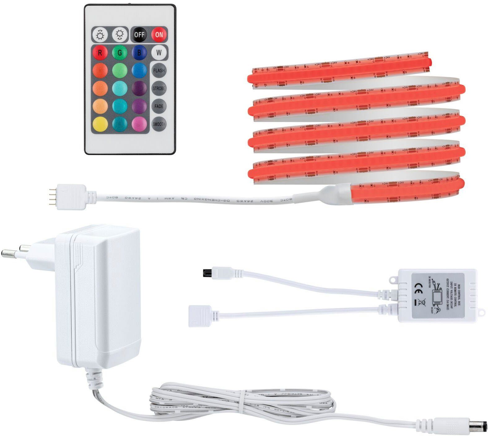 Full-Line SimpLED COB 12W RGB 495lm, 1,5m 1-flammig LED-Streifen Paulmann Basisset