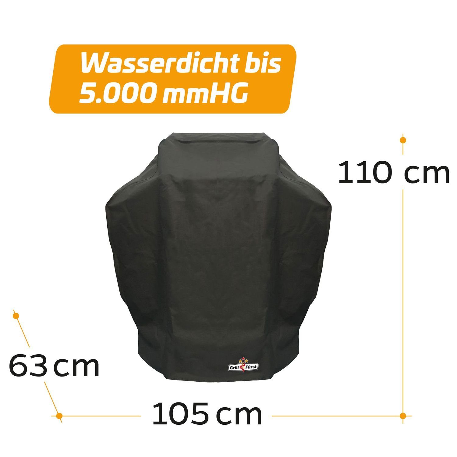 Grillfürst Grillabdeckhaube Grillfürst Abdeckhaube / Schutzhülle für Portachef