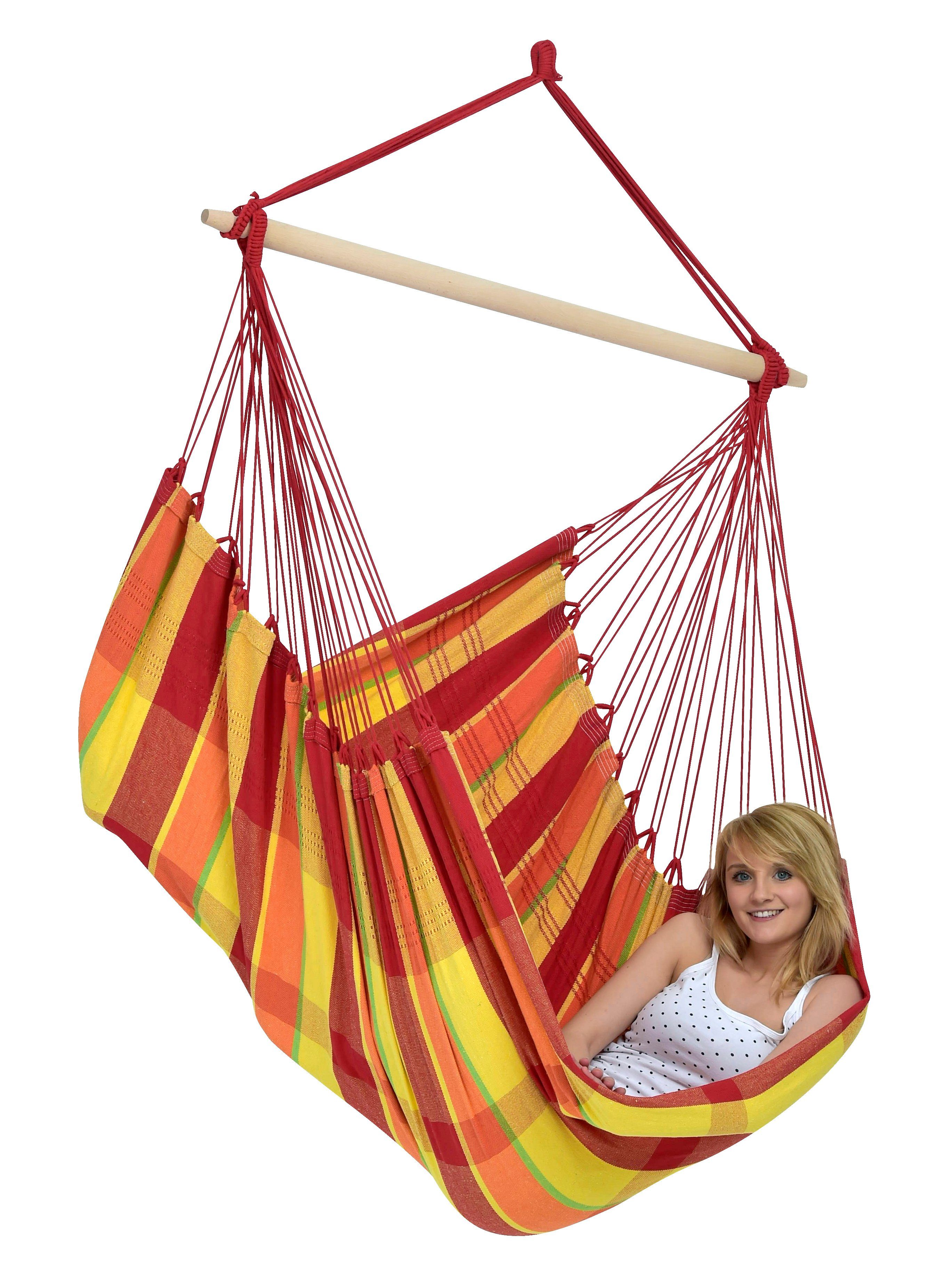 Amazonas Hängesessel Brasil KingSize Hängestuhl (Belastbarkeit 150 kg, Hand günstig online kaufen