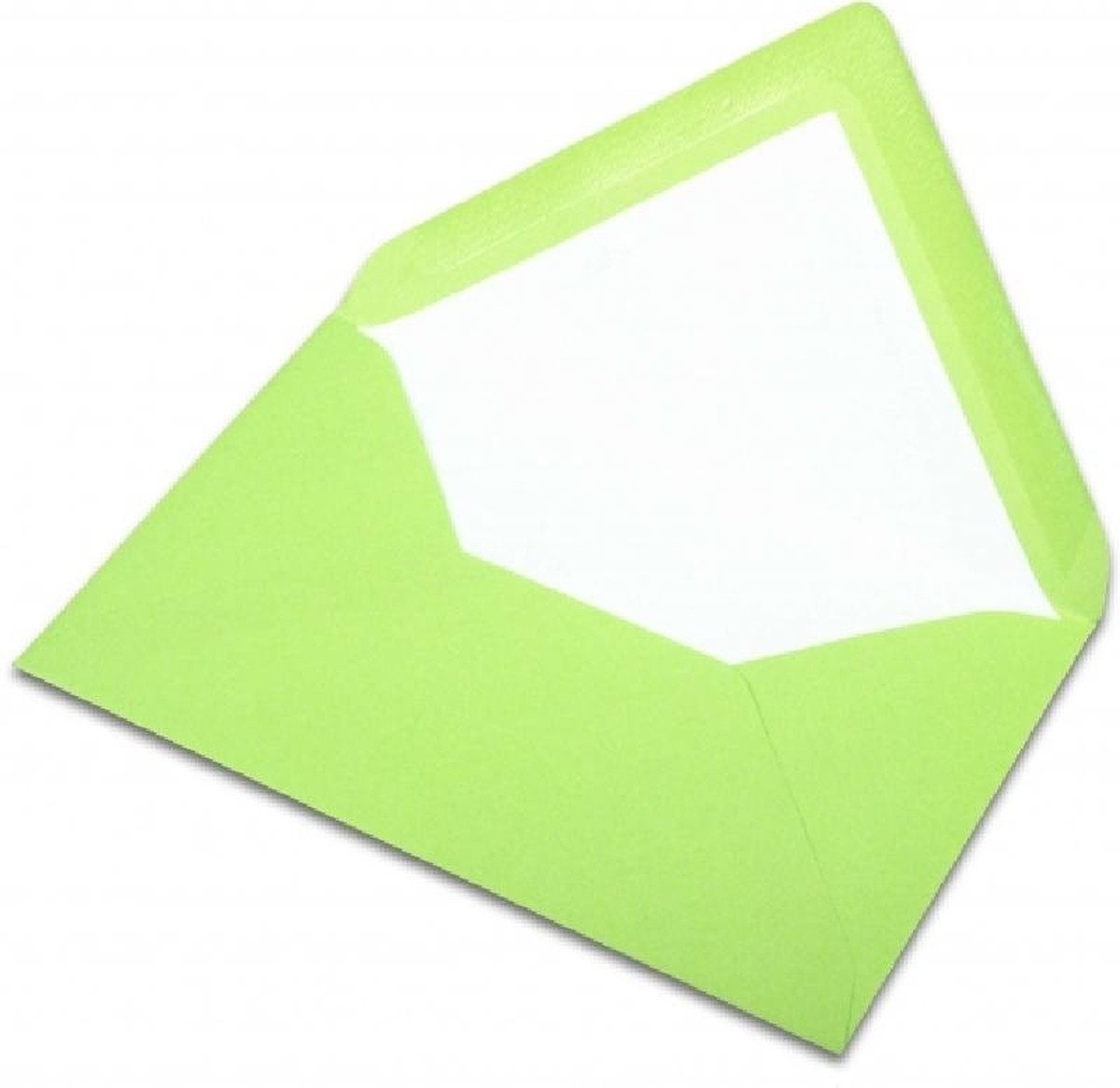 Blanke Briefhüllen Briefumschlag Конверты C6 100g/qm gummiert VE=100 Stück maigrün.