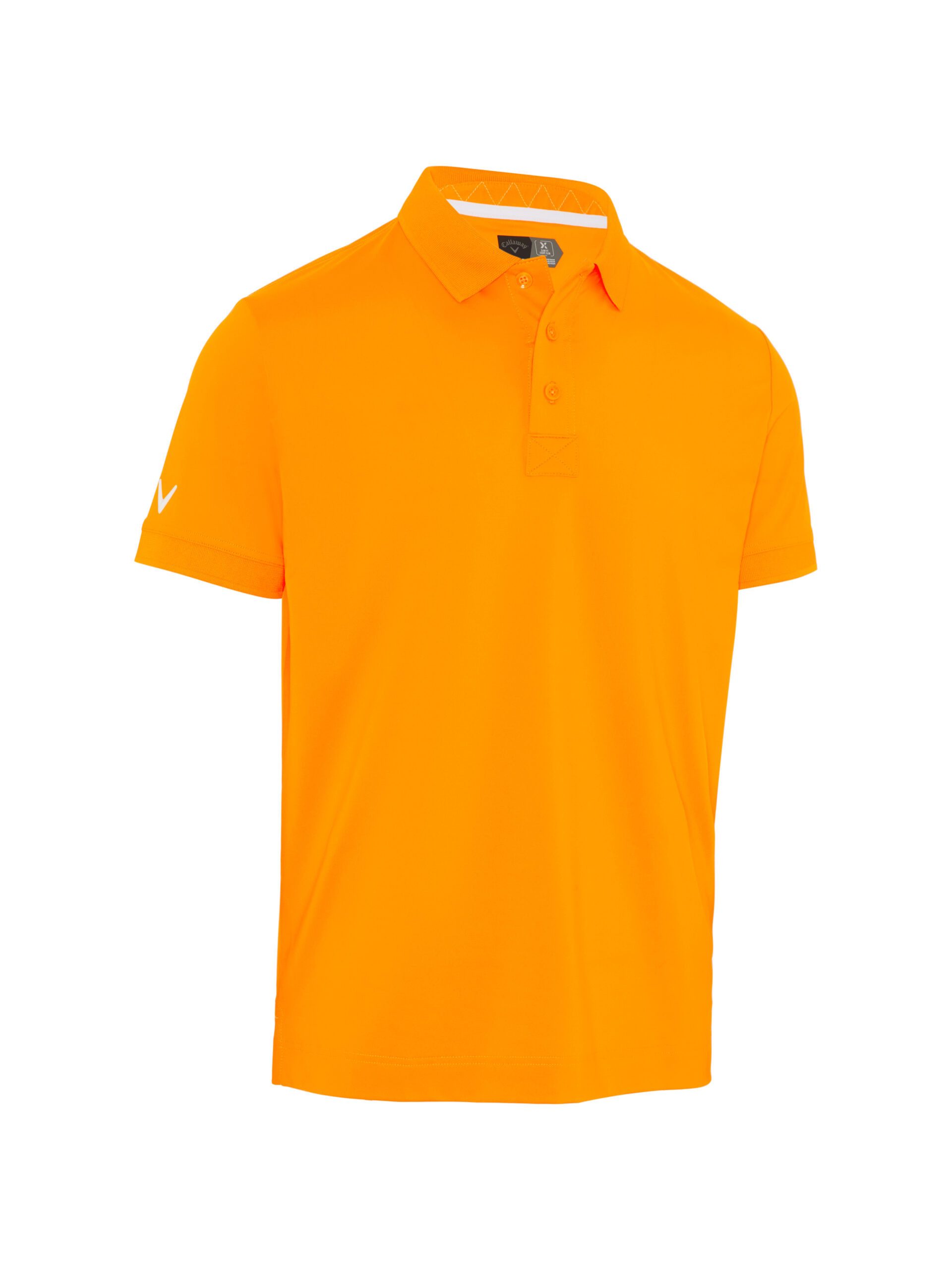 Callaway Poloshirt Callaway Golf Polo Slim Fit Orange Herren M