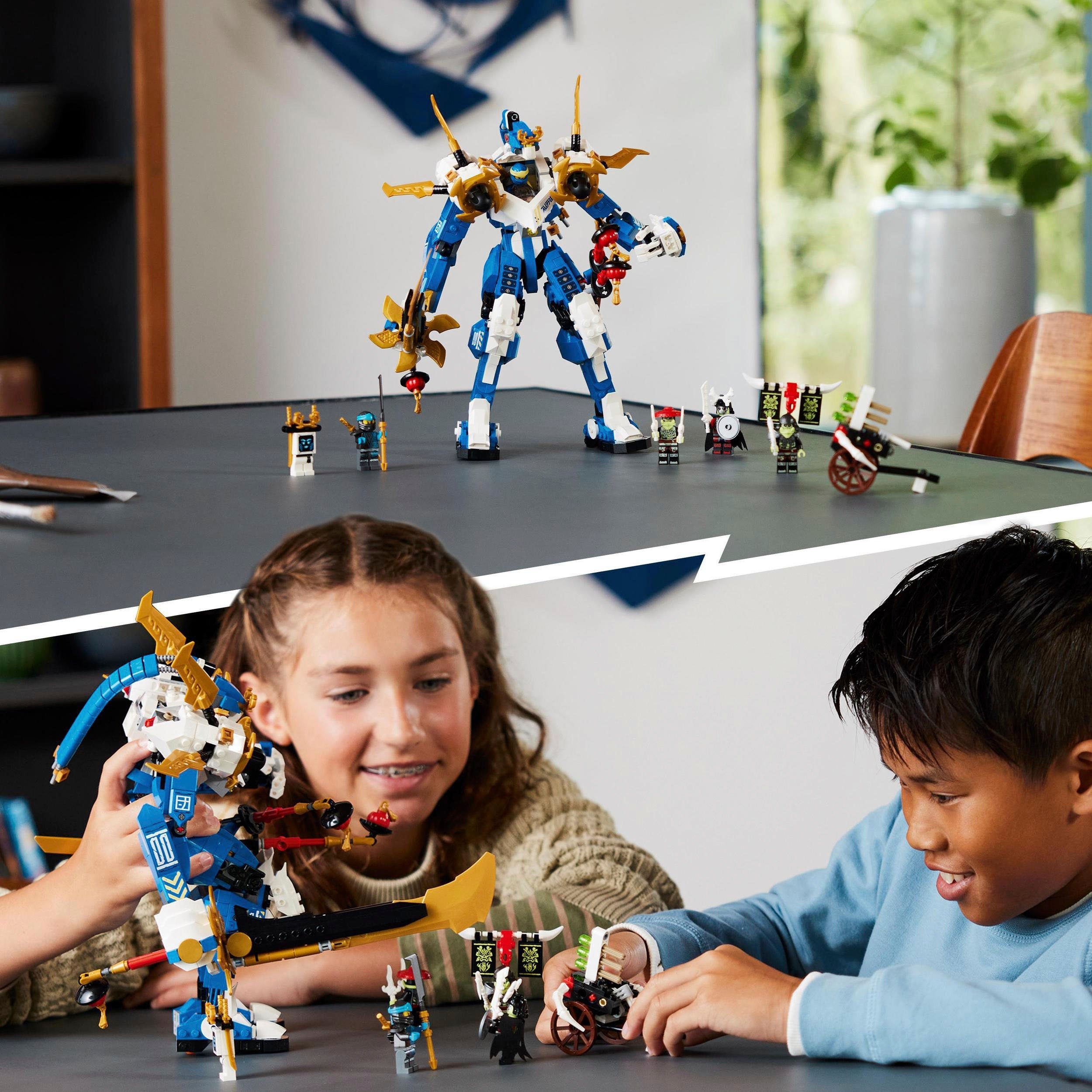 in Europe Konstruktionsspielsteine NINJAGO, Jays LEGO® Titan-Mech Made St), LEGO® (794 (71785),