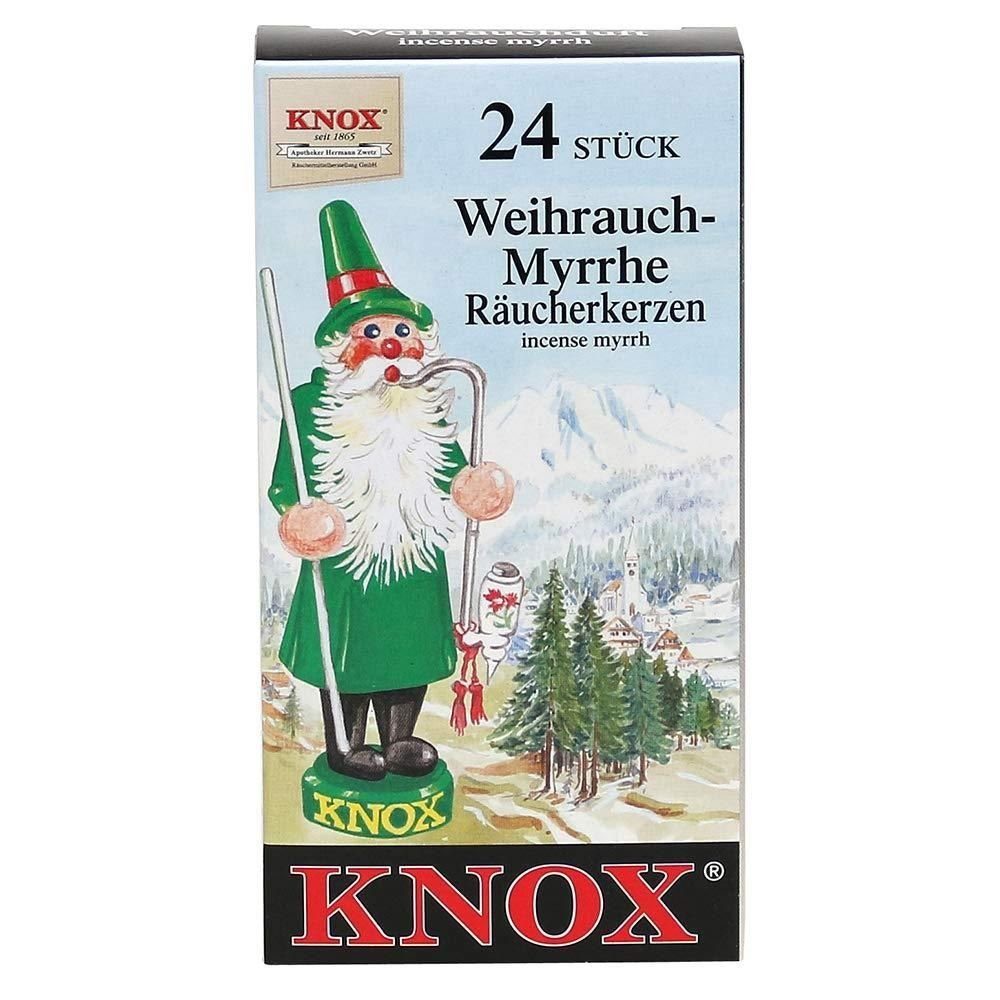- Räuchermännchen Räucherkerzen- Päckchen Weihrauch Packung 2 KNOX 24er