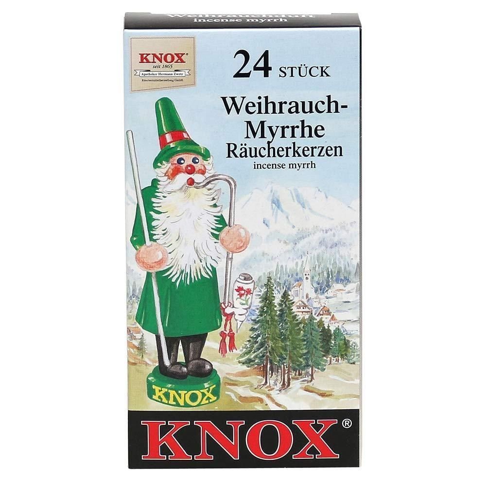 KNOX Räucherkegel 5 Päckchen Räucherkerzen- Weihrauch - 24er Packung