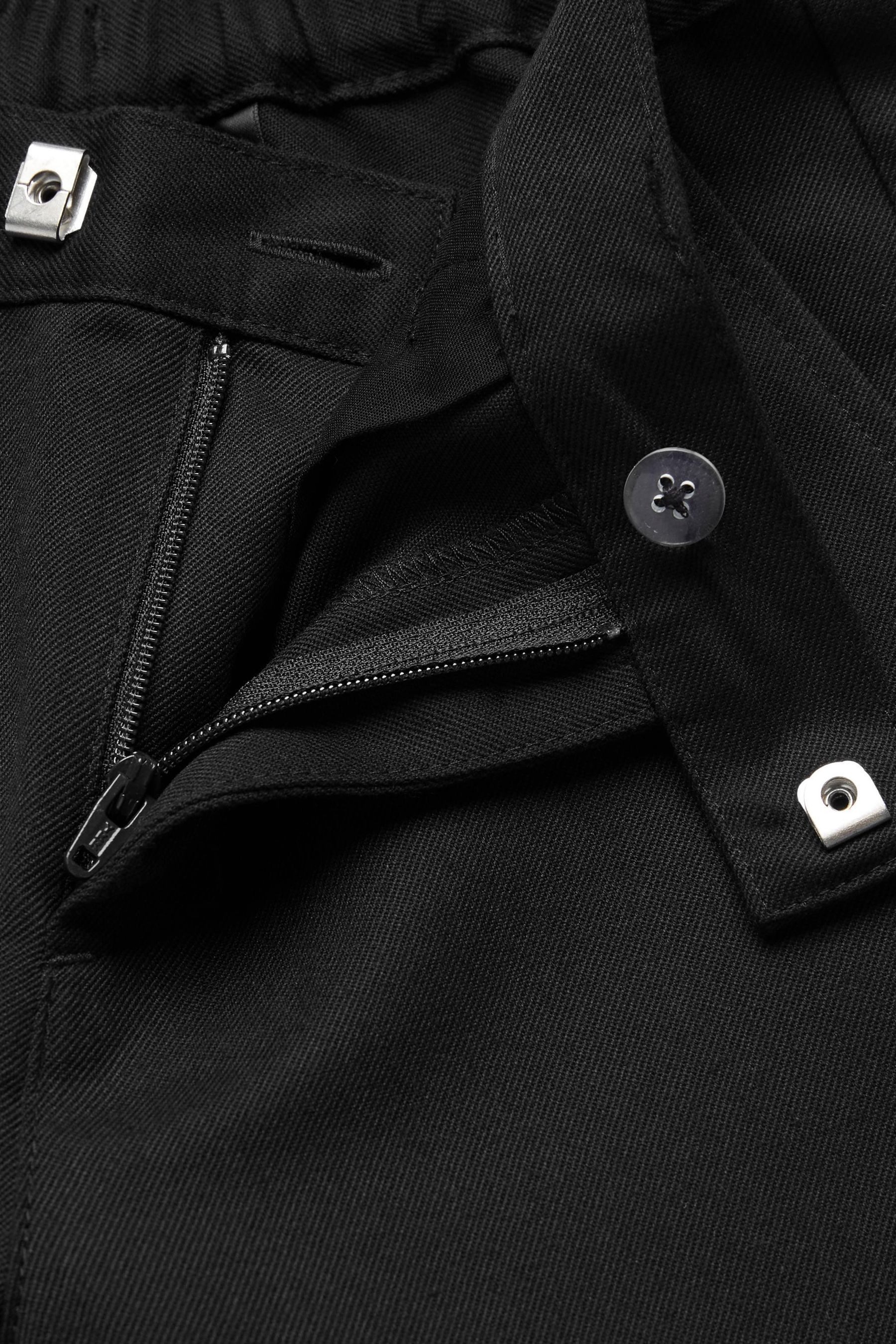 Next Stoffhose Anzughose mit schmalem Bein (3-17 J) -Plus-Taille (1-tlg)