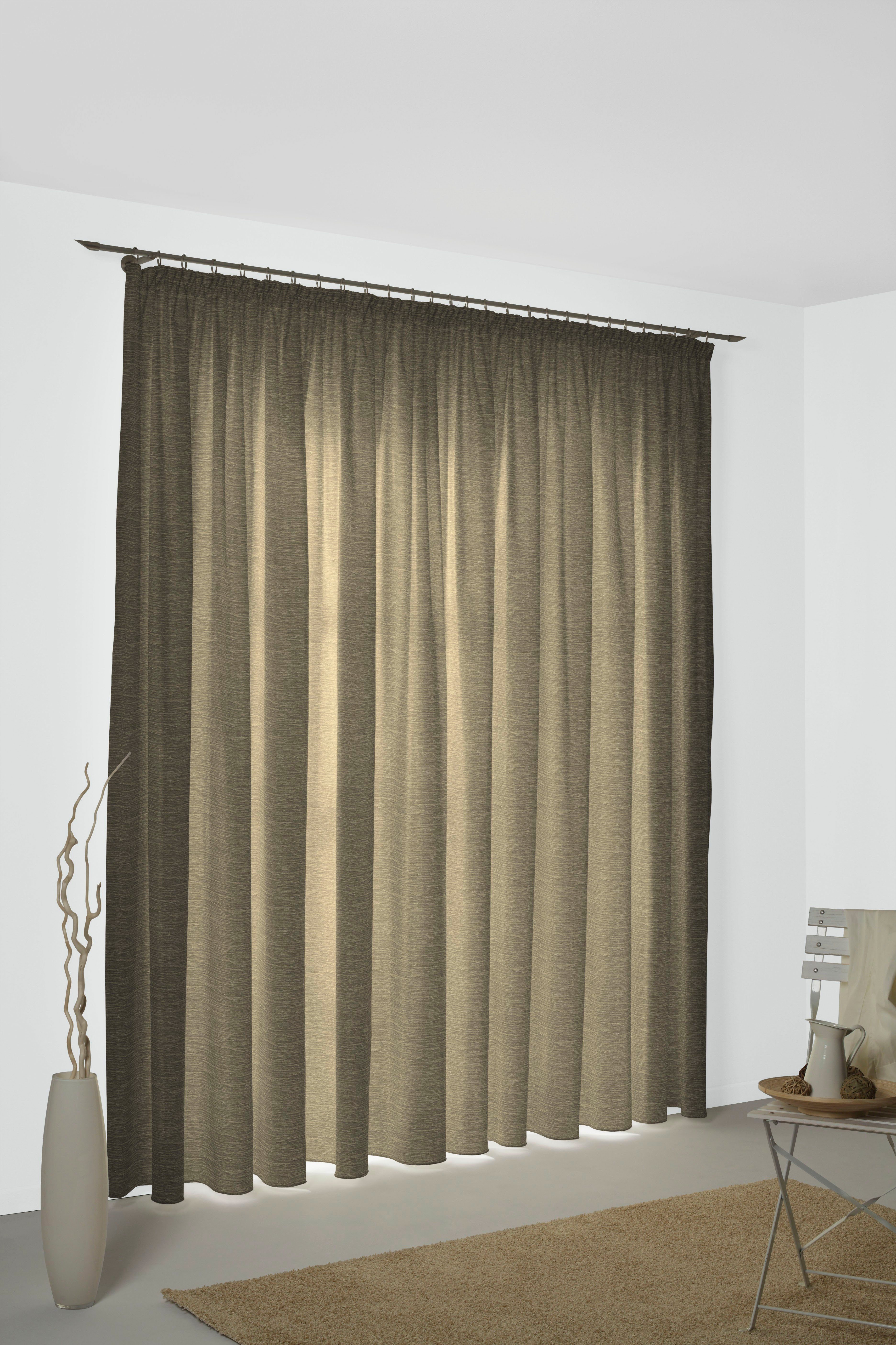 Wirth Vorhang Bachfeld (1 St), Multifunktionsband, blickdicht, Jacquard