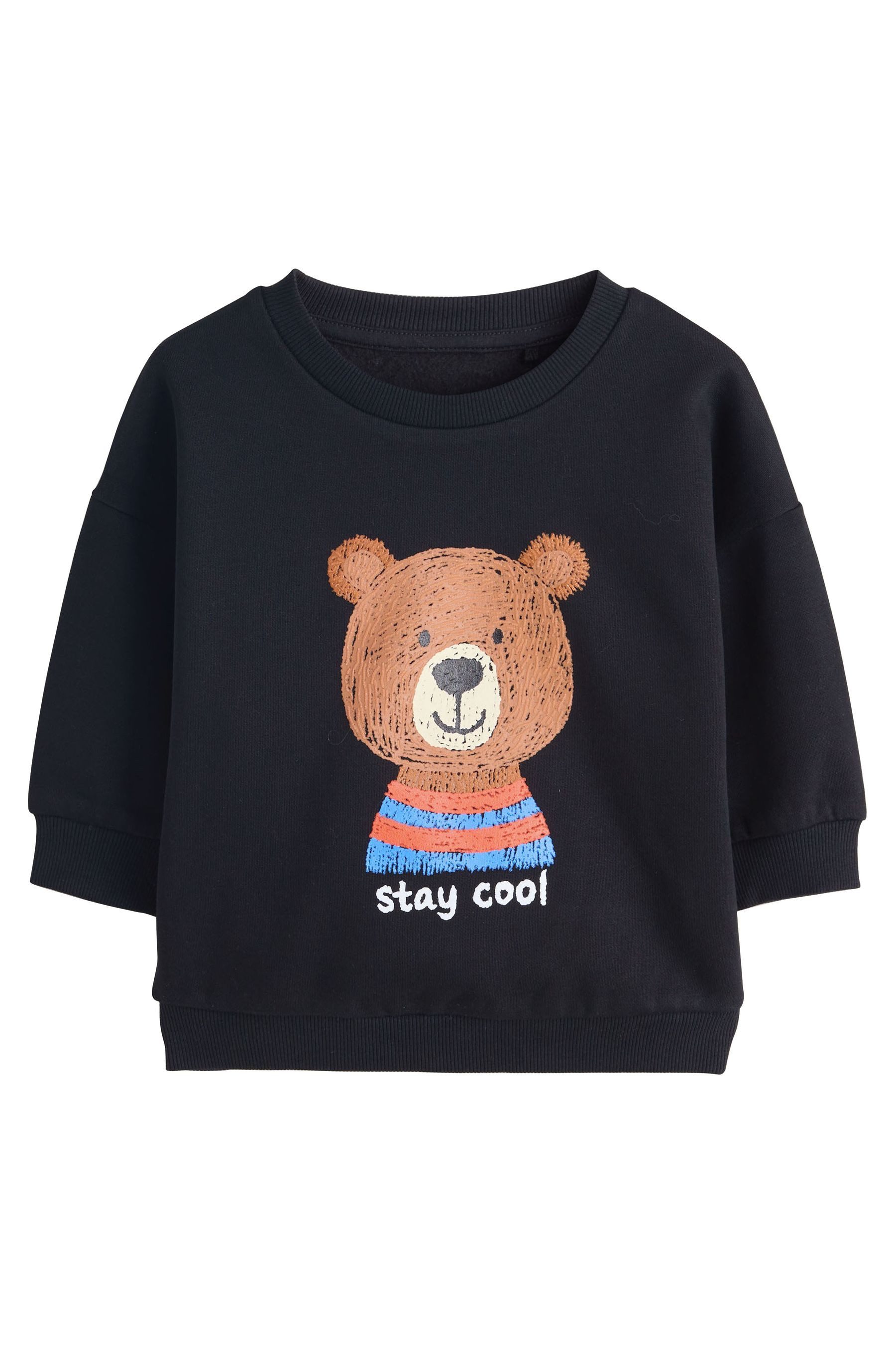 Next Sweater Rundhals-Sweatshirt mit Print (1-tlg)