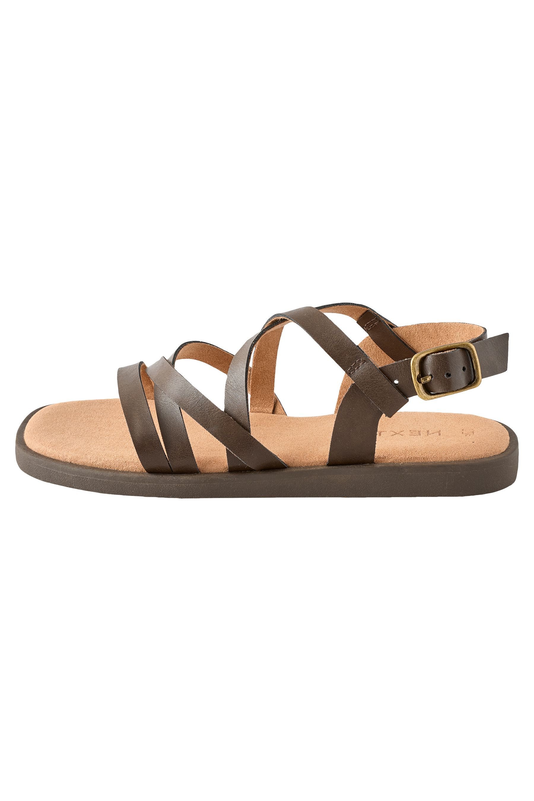 Riemchensandalen, weite Passform Riemchensandale