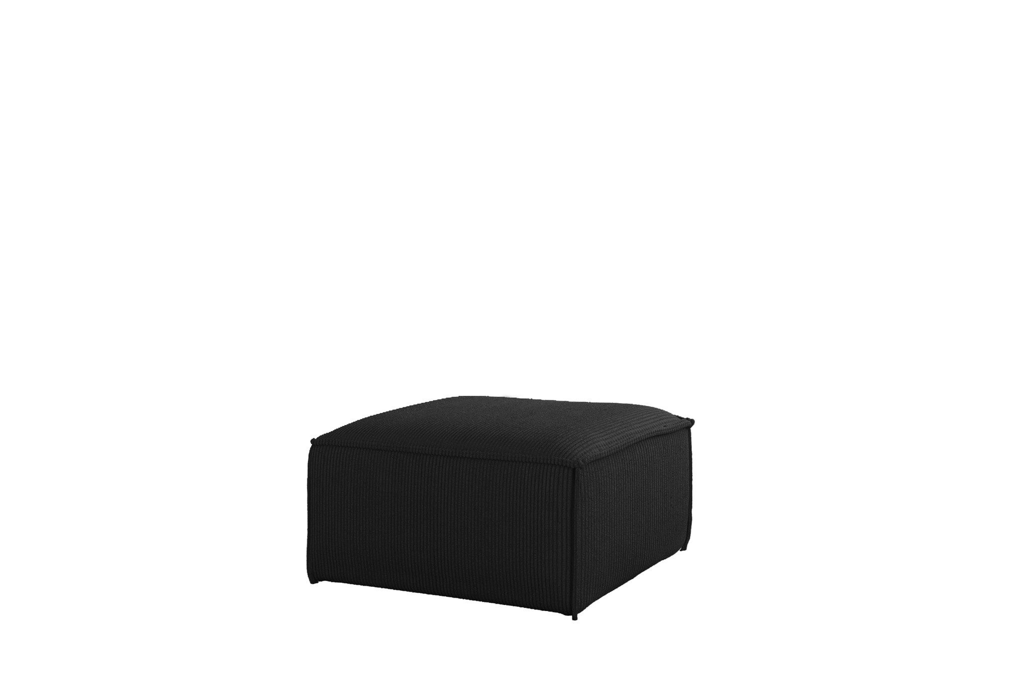 Fun Möbel Polsterhocker Designerhocker CELES PREMIUM in Stoff Scala (85x85x40 cm oder 65x65x40 cm), in 2 Größen