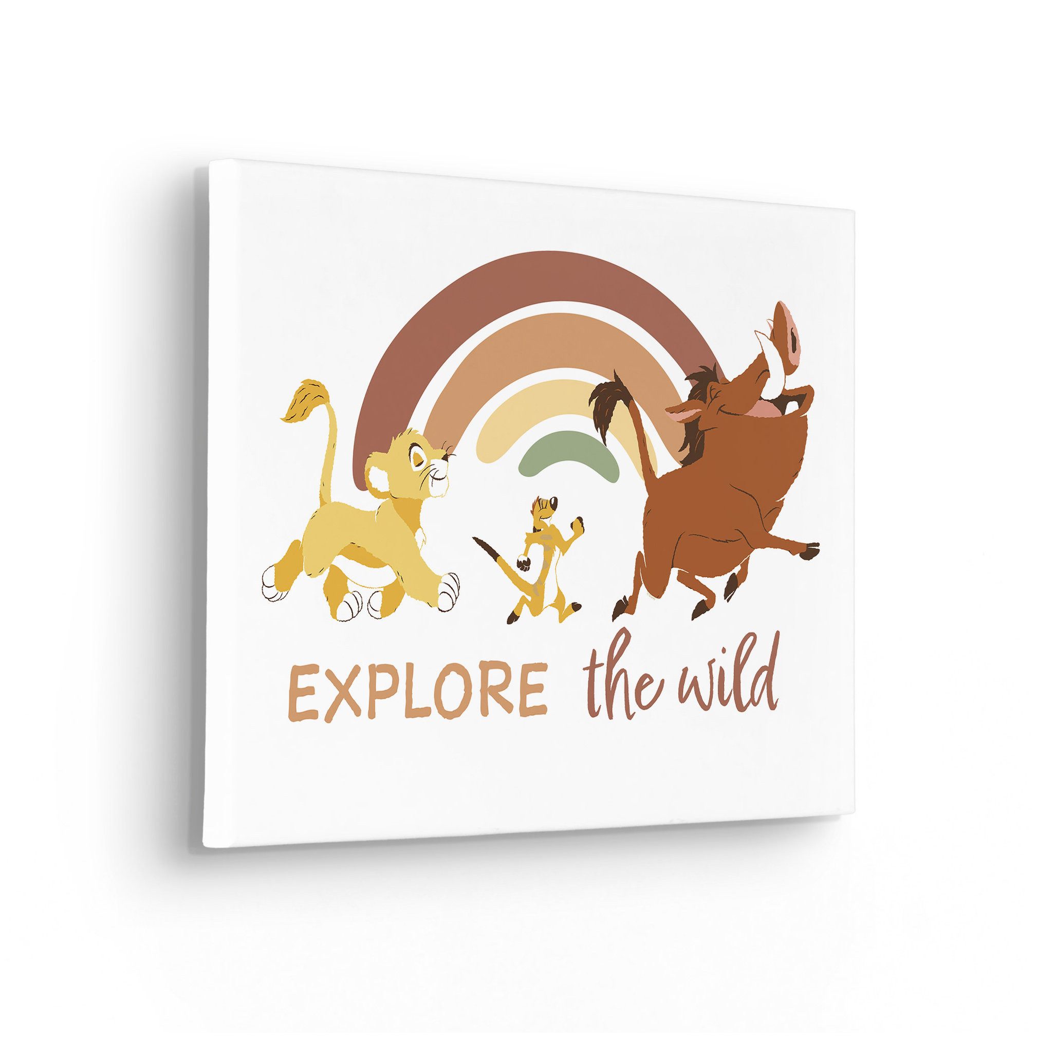 Komar Leinwandbild Disney The Lion King Explore the Wild