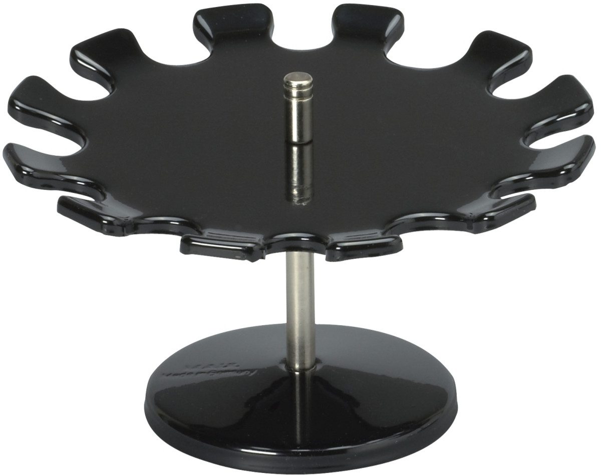 MAUL Stempel Stempelträger in runder Ausführung 12 Stempel schwarz