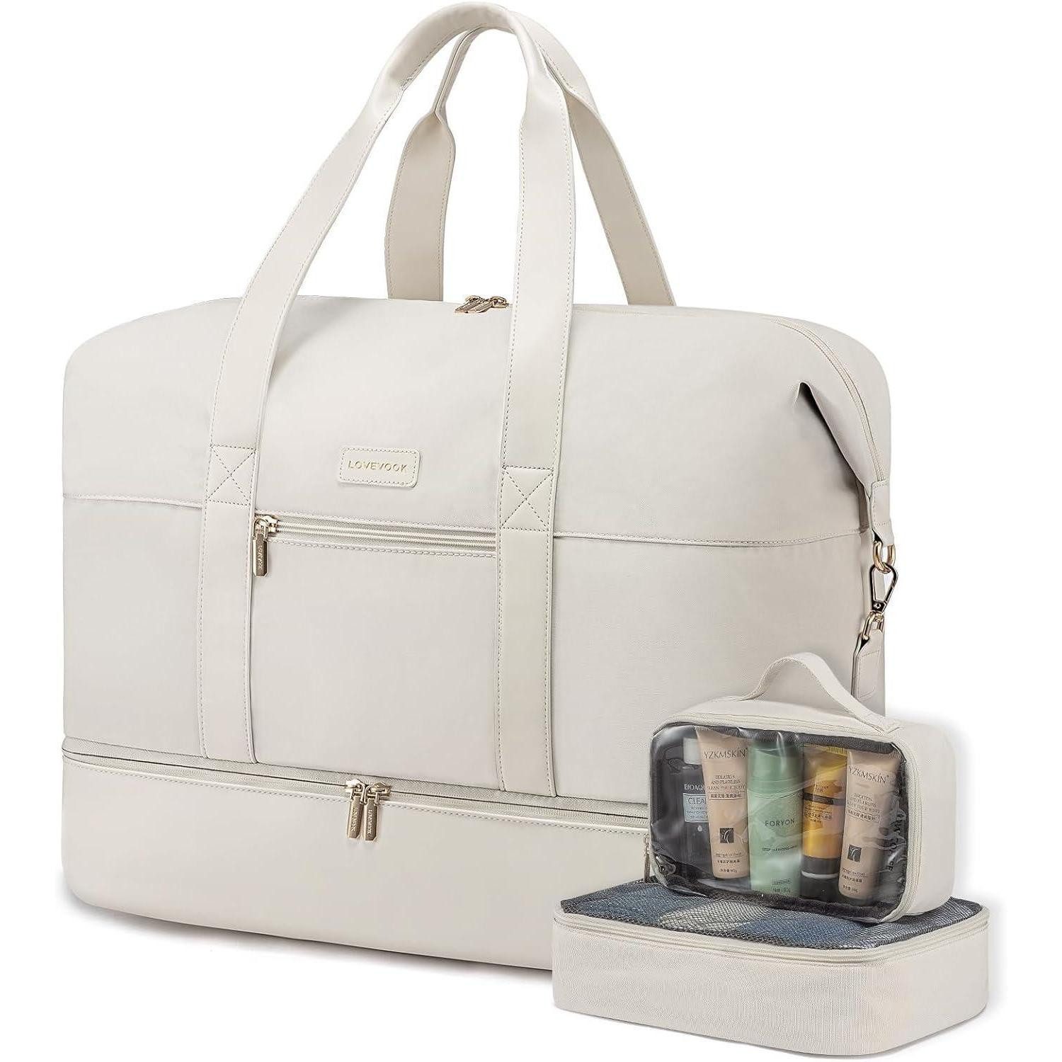 LuxusKollektion Reisetasche Weekender Reisetasche Damen Sporttasche Handgepäck Tasche Groß Travel