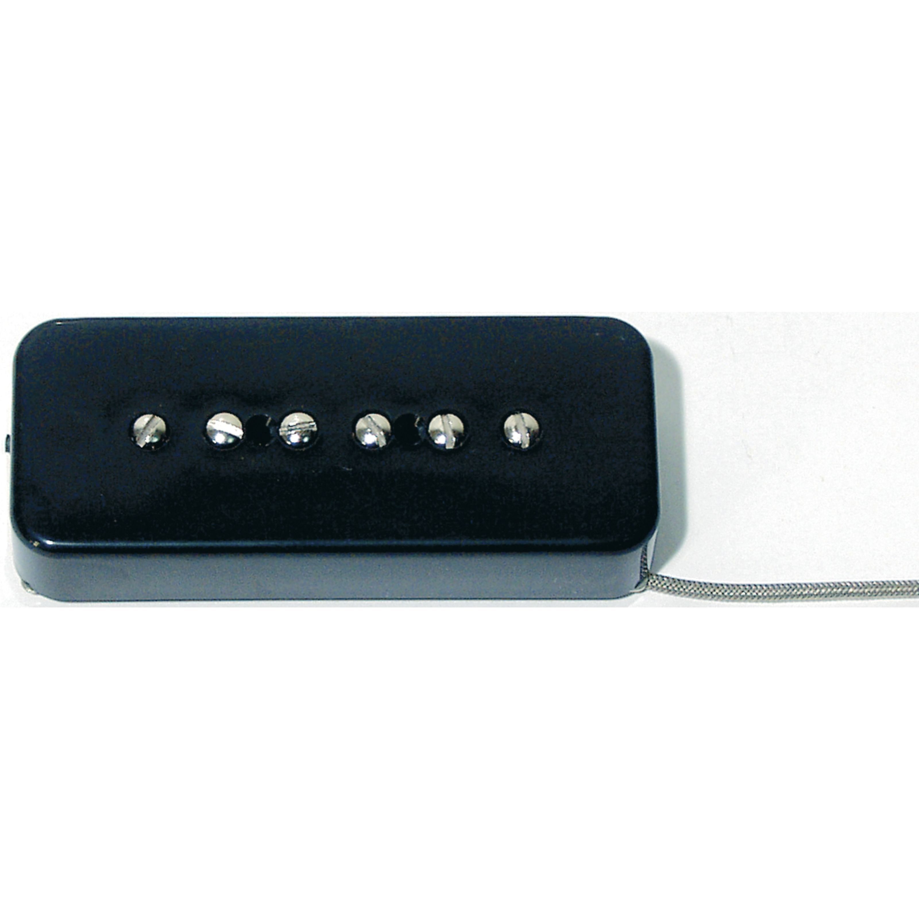 Seymour Duncan Tonabnehmer, (E-Gitarre Tonabnehmer, P90), SP90-3b Custom P90 Bridge Black - P90 Tonabnehmer für Gitarren