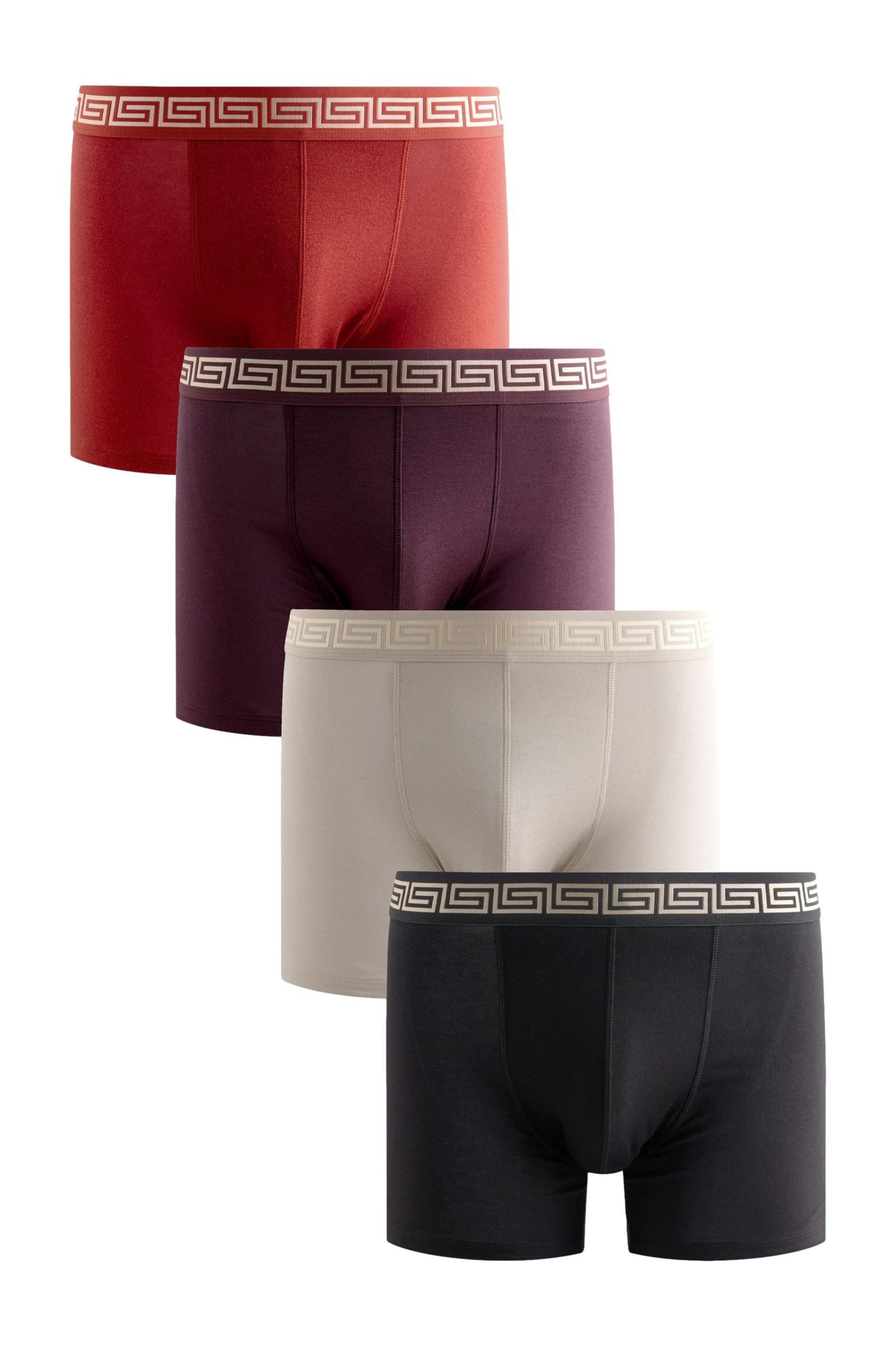 Boxershorts Signature Boxershorts mit Baumwolle, 4er-Pack