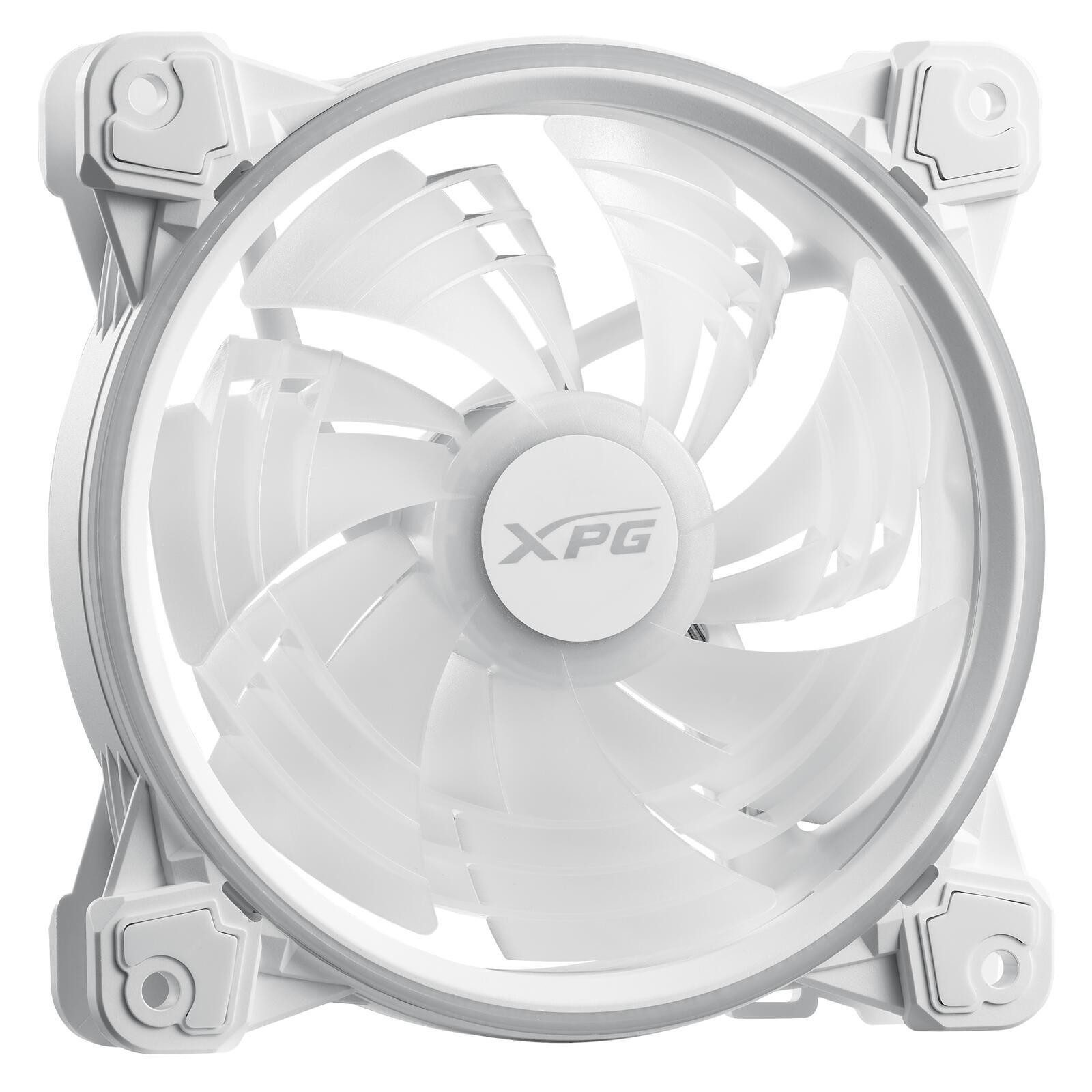 ADATA Gehäuselüfter XPG HURRICANE 120 ARGB PWM, White, Fluid Dynamic B