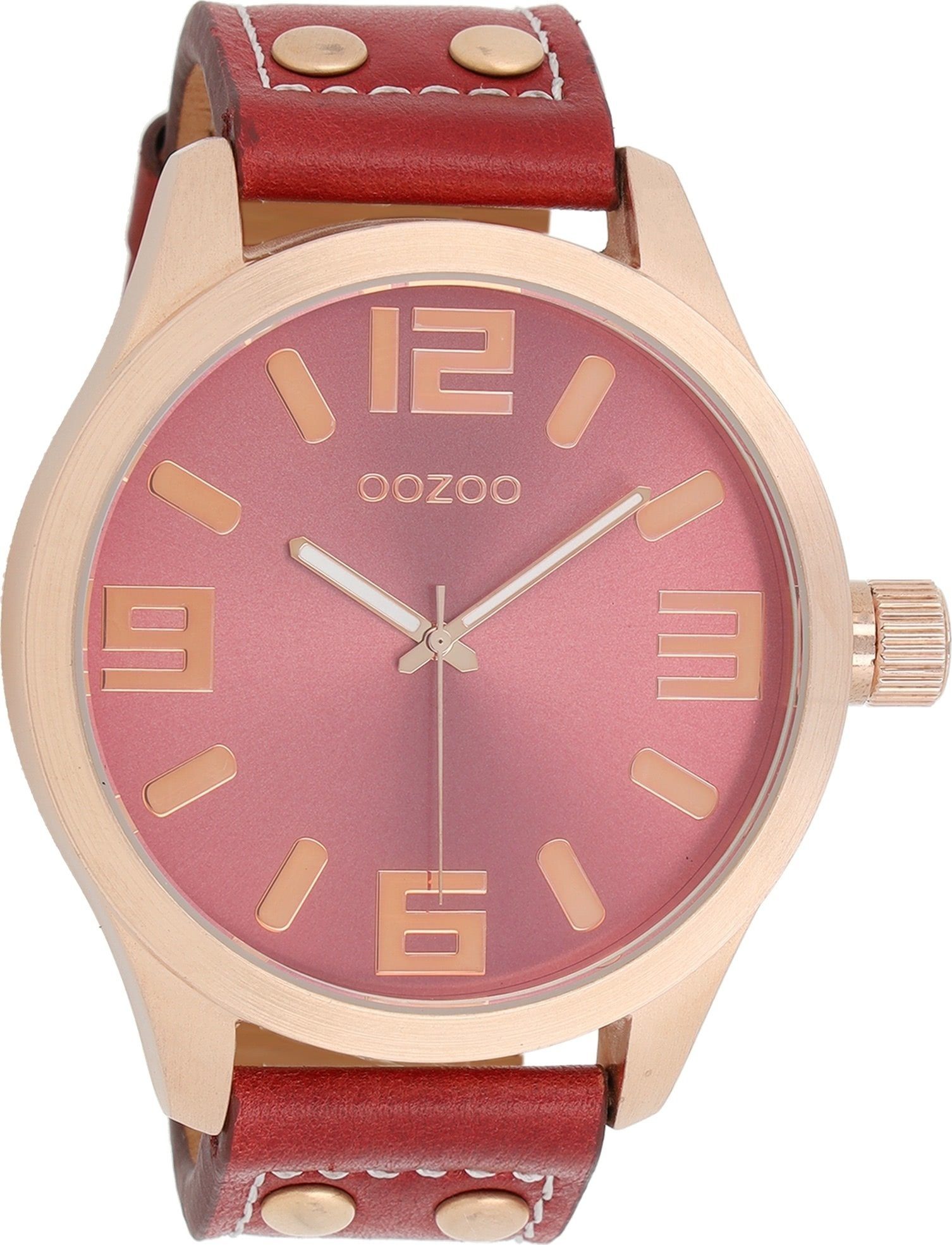 Quarzuhr Oozoo Damen Armbanduhr Timepieces Analog