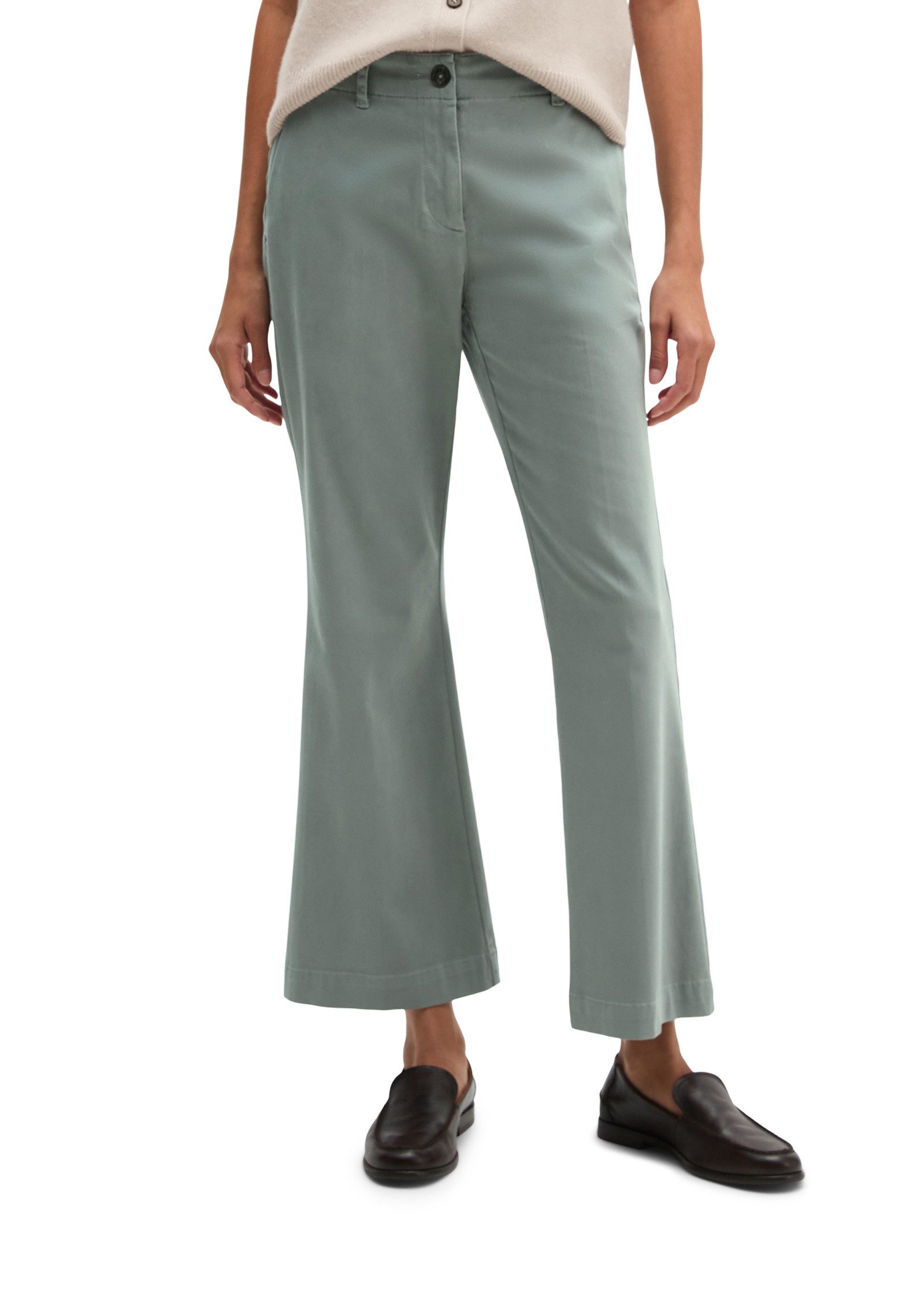 Marc O'Polo Chinohose aus Baumwoll-Stretch-Satin