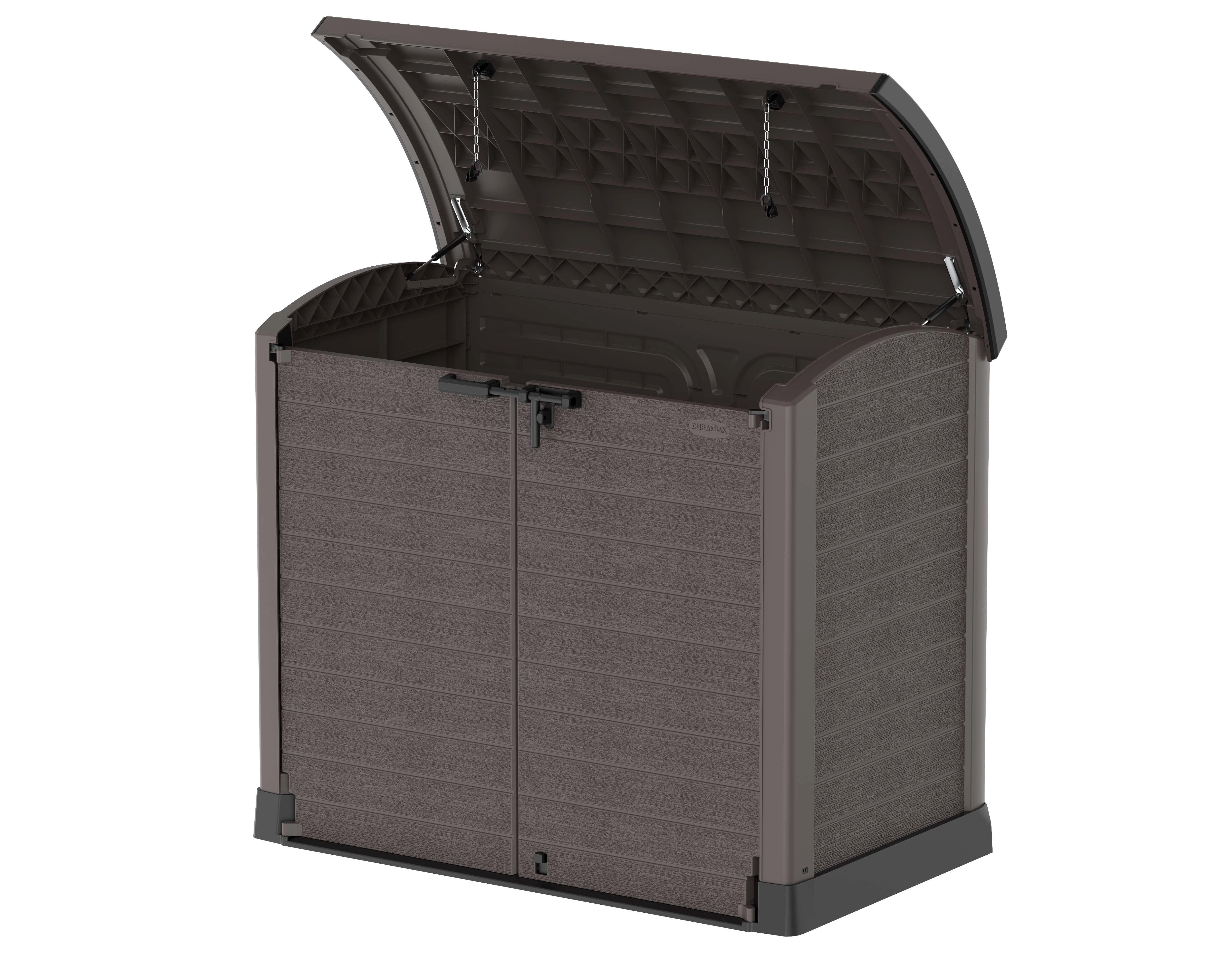 DURAMAX Gartenhaus DURAMAX Kunststoff-Aufbewahrungsbox 1200 Liter günstig online kaufen