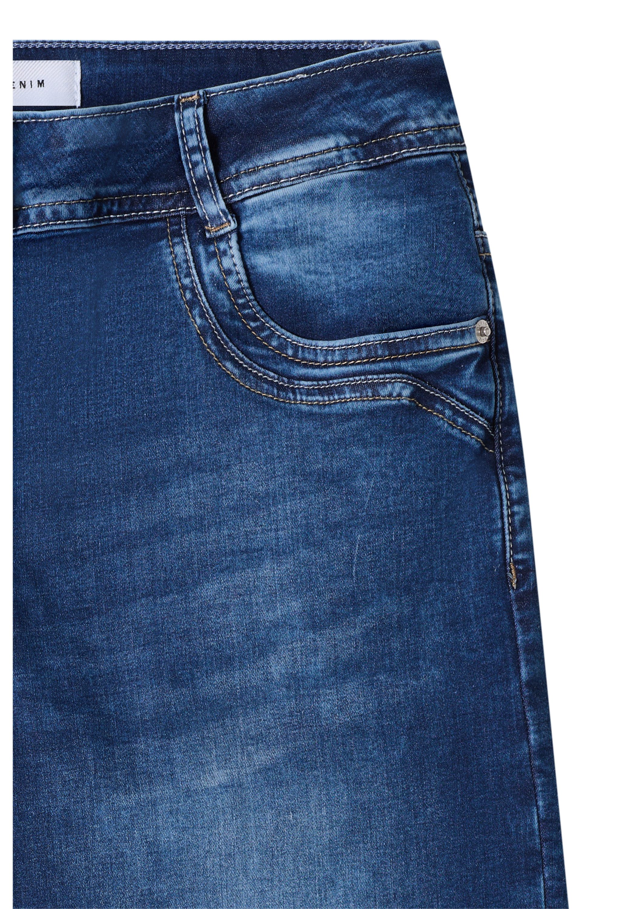 CECIL Slim-fit-Jeans High Waist