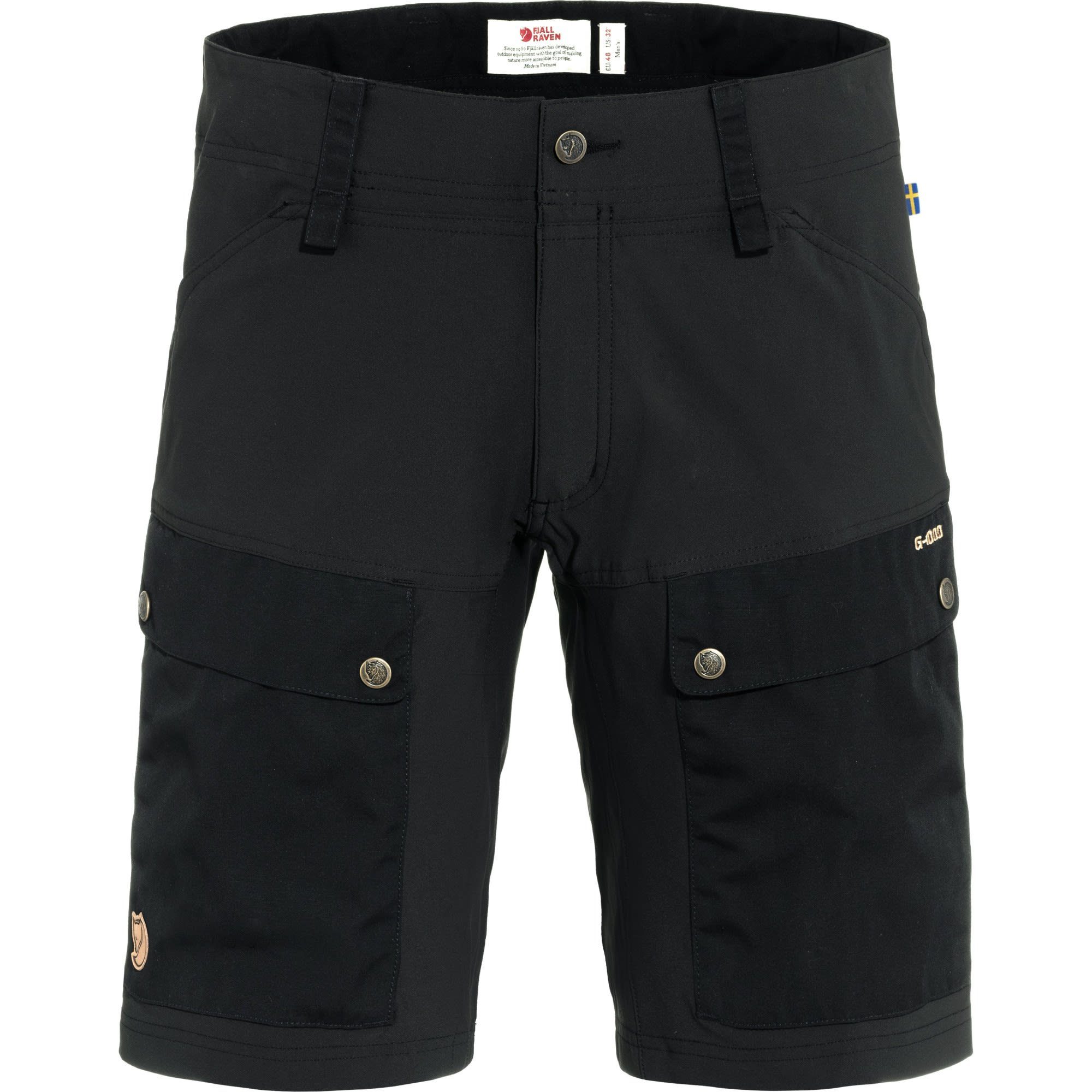 Fjällräven Strandshorts Fjällräven M Keb Shorts Herren Shorts Black - Black