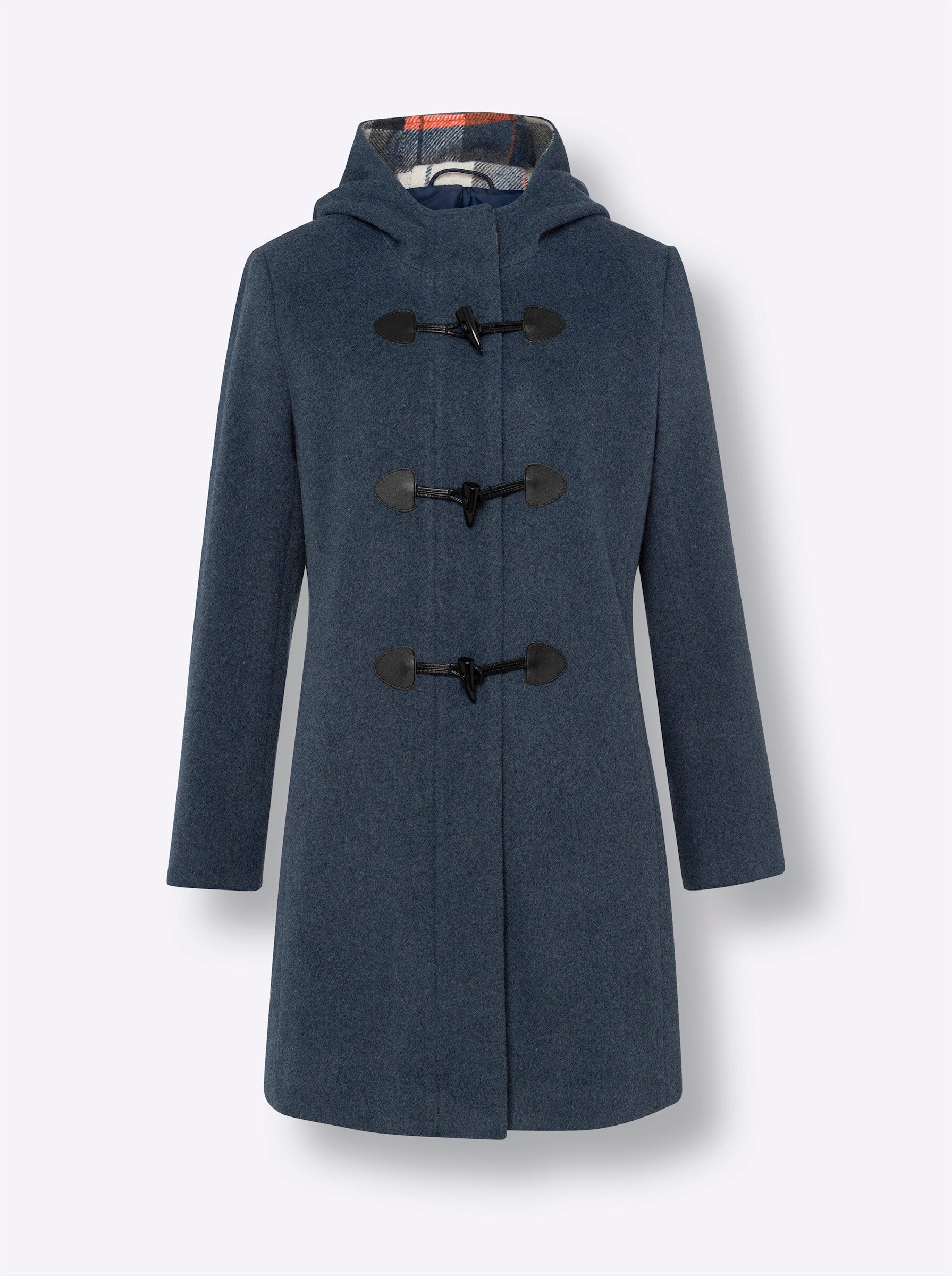 Sieh an! Allwetterjacke Dufflecoat Langarm .