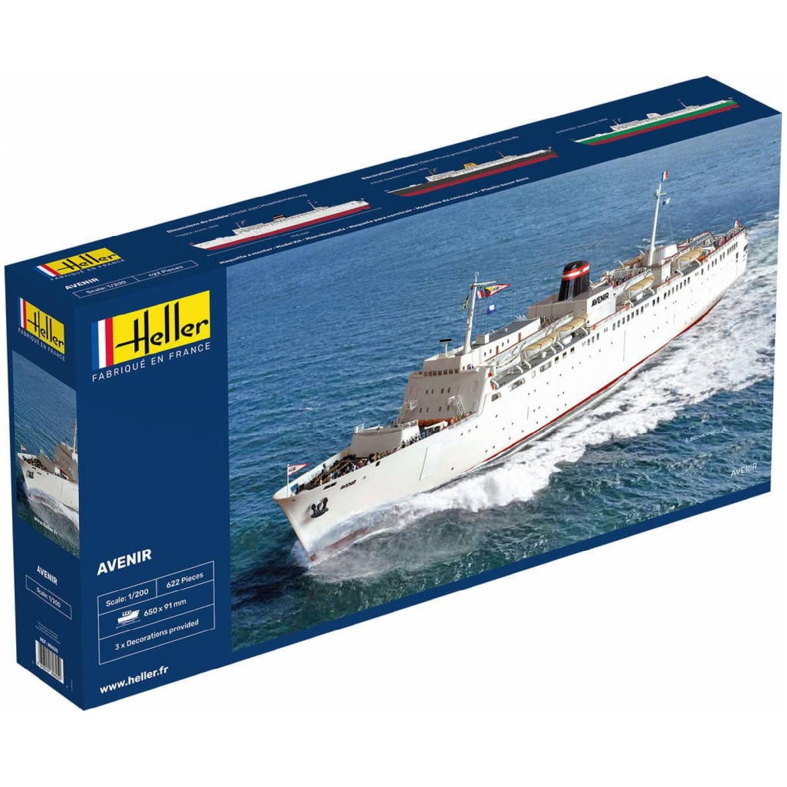 Heller Modellbausatz Avenir, Maßstab 1:200