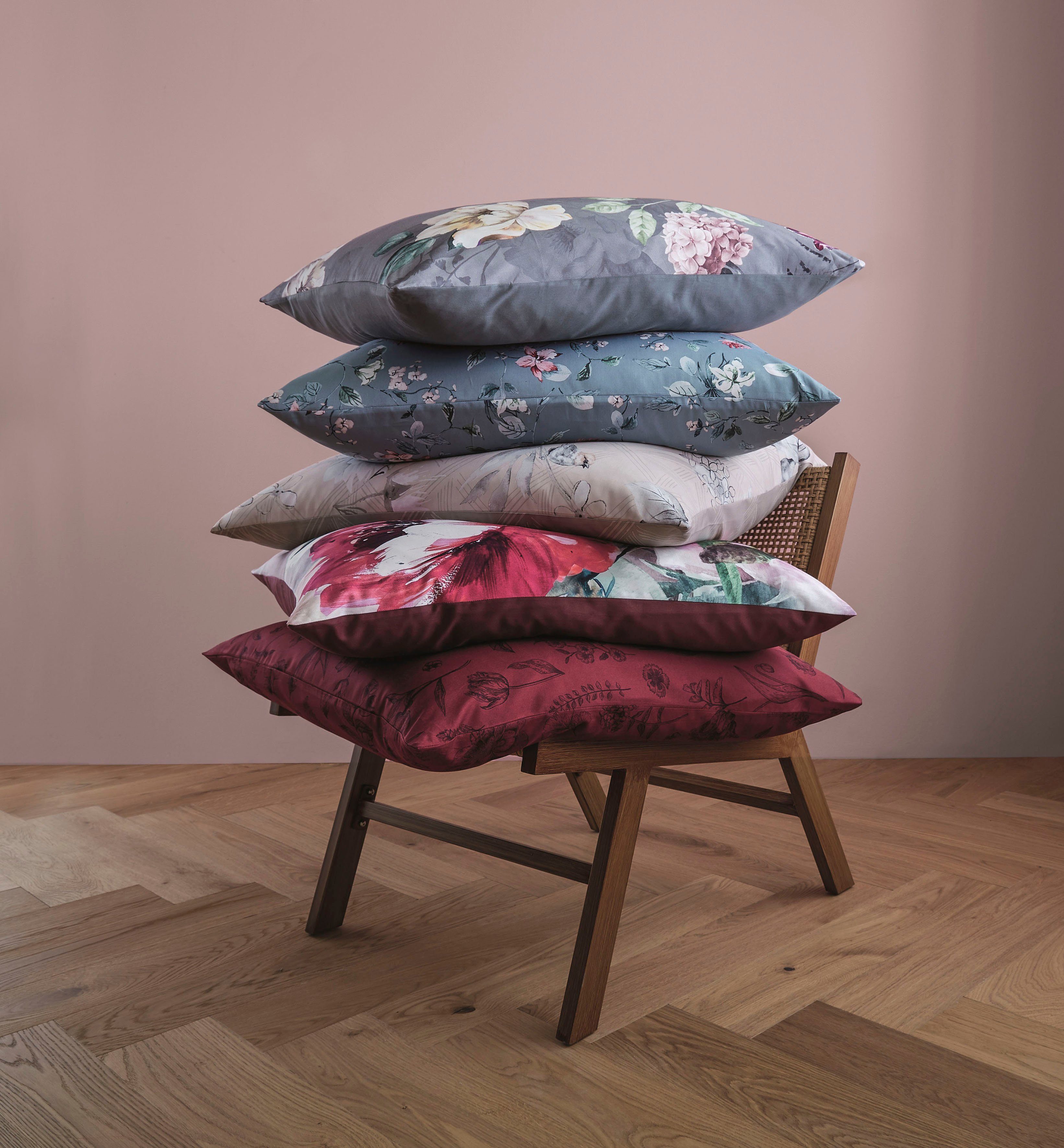 Kleine Wolke Wendebettwäsche Kessia, Mako-Satin, 2 teilig