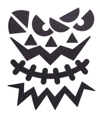 creativ company Sticker »Halloween Gesichter«, selbstklebend