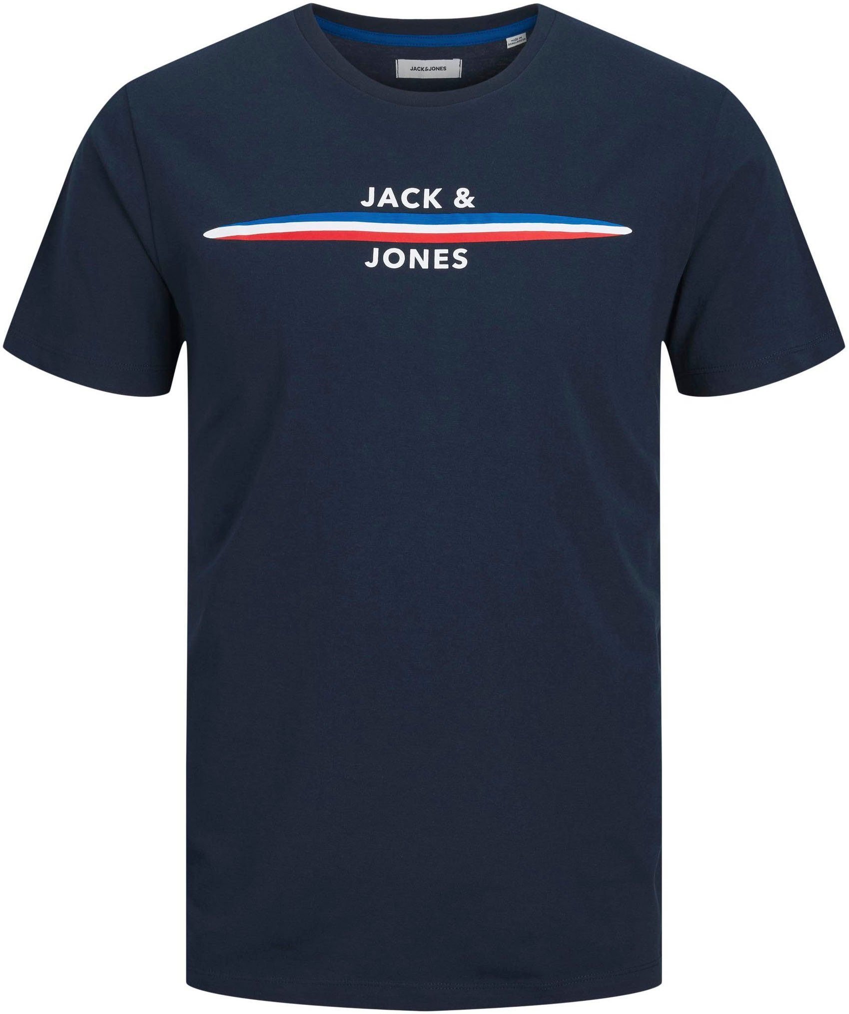 JACKYLE SHORTS GIFTBOX Jones TEE AND Jack SS Kurzarmshirt navy &