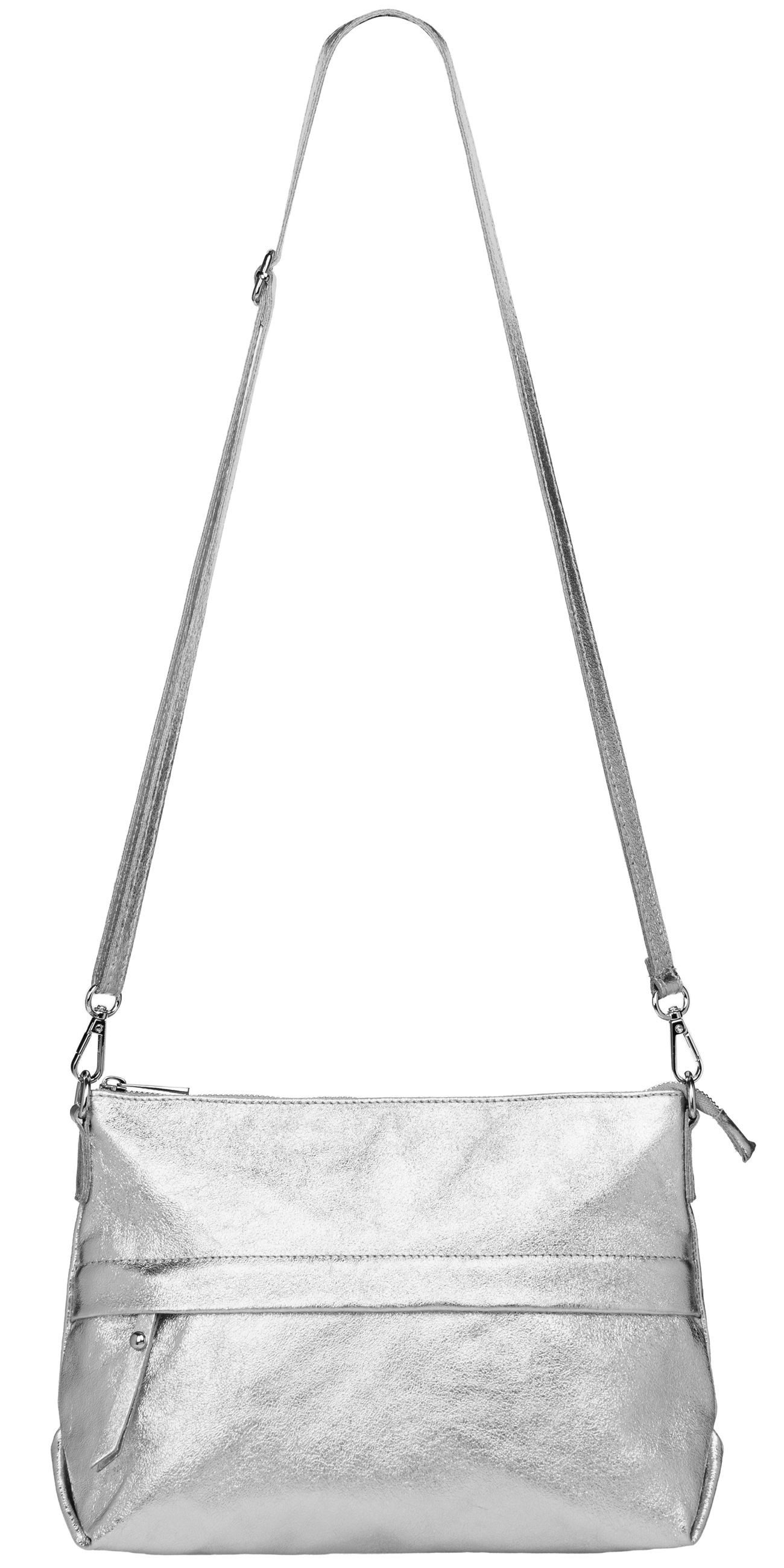 Caspar Umhängetasche lässige Damen Leder Crossbody günstig online kaufen