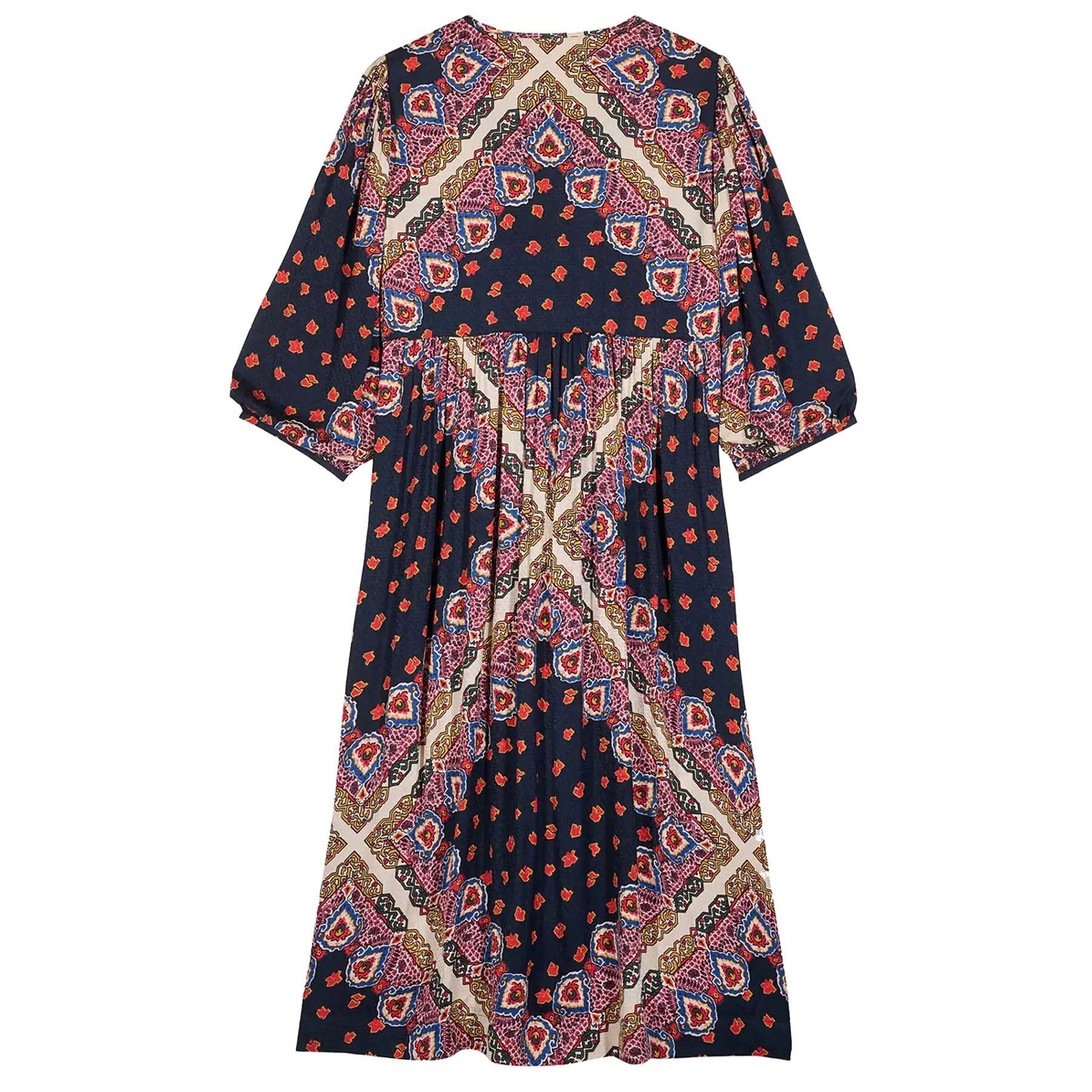 BA&SH Jerseykleid BA&SH Kleid JIJI aus Viskose - Blau