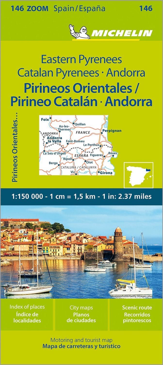 Michelin Östliche Pyrenäen / diverse, Map