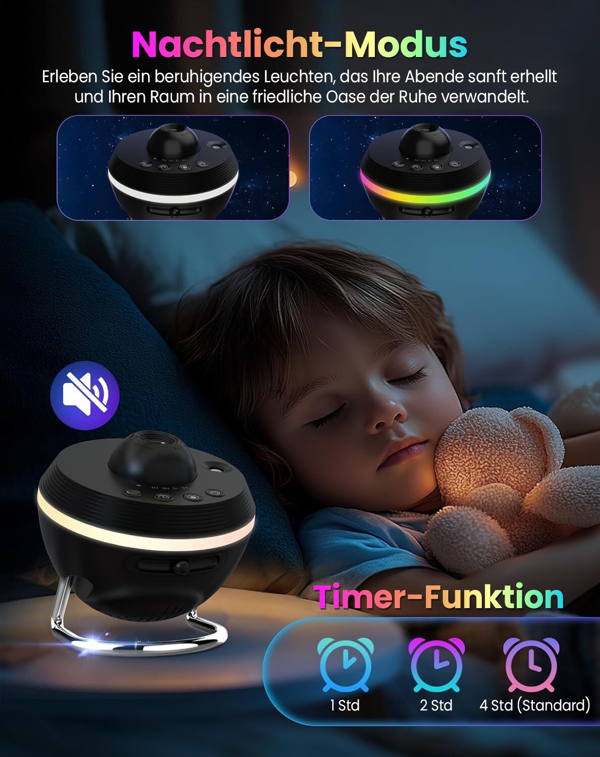 Fanttik LED-Sternenhimmel Sternenhimmel Projektor 13 in 1 Planetarium Galax günstig online kaufen