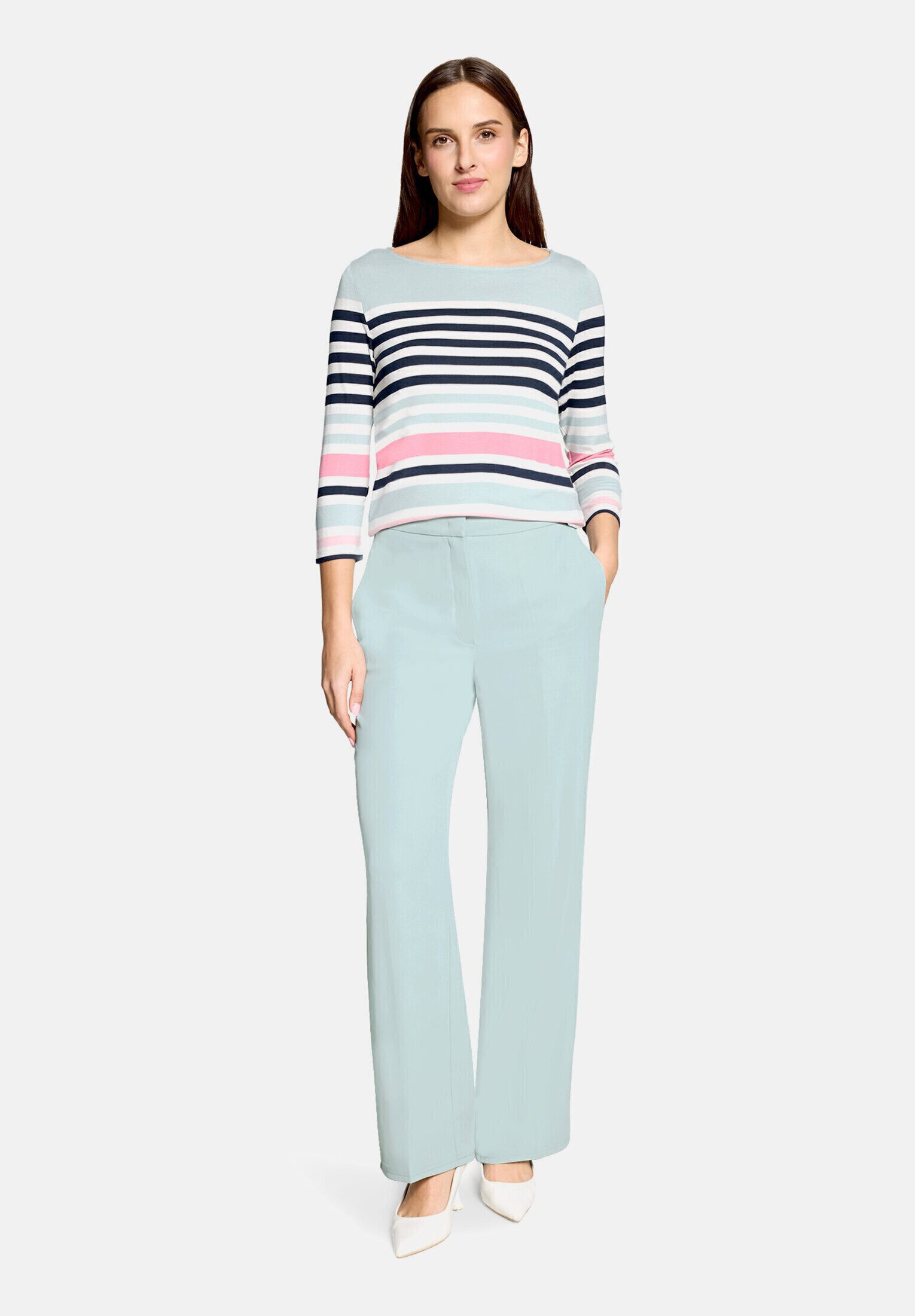 Betty Barclay 3/4-Arm-Shirt Damen mit U-Boot-Ausschnitt (1-tlg)