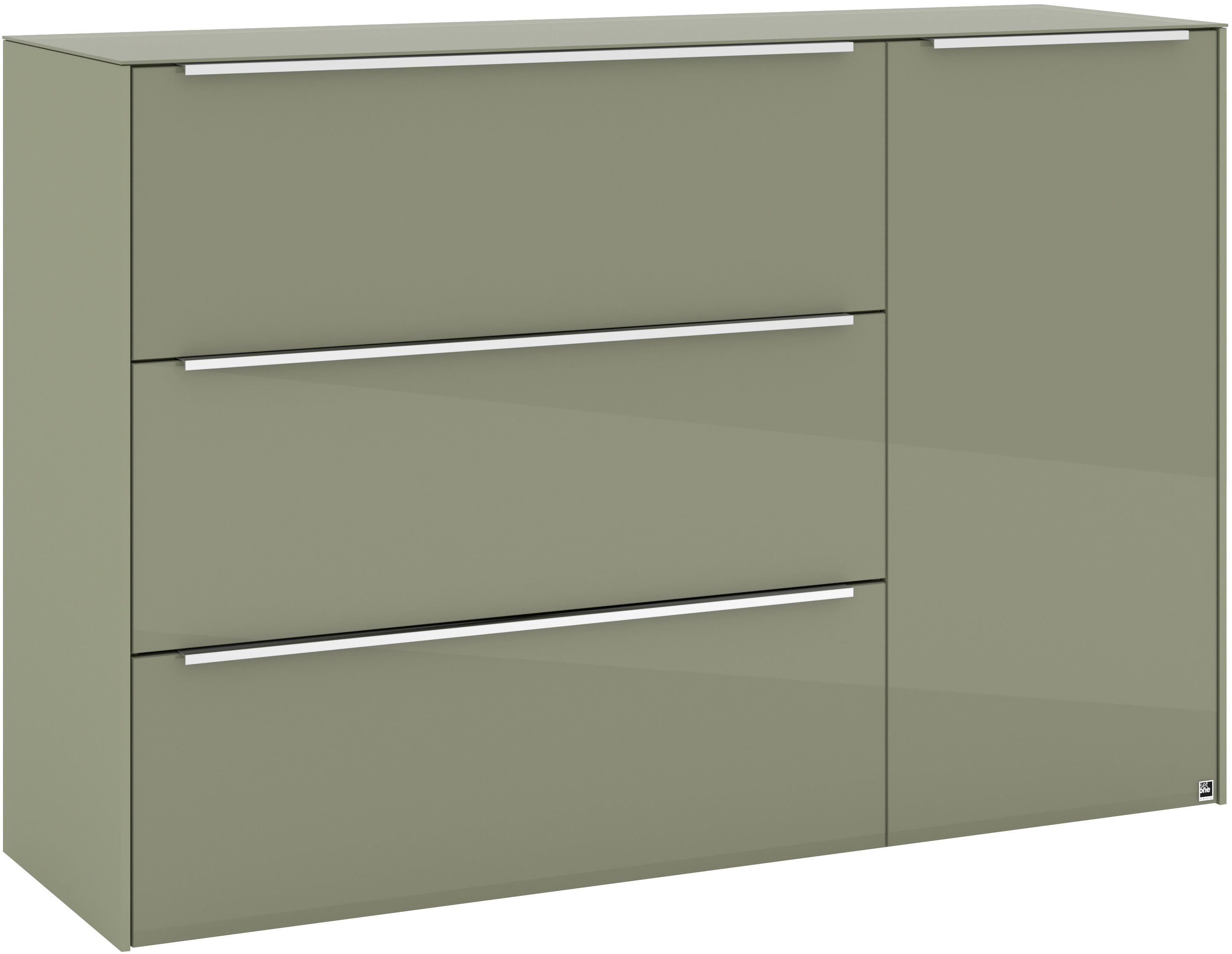 set one by Musterring Sideboard Reno (1 St), Mit Gleitern und in verschiedenen Farben erhältlich