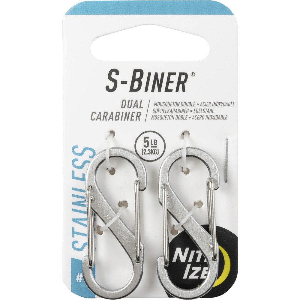 Tunnelzelt NITE Ize NI-SB1-2PK-11 Karabiner 39.6 mm x 14.2 mm 2 St.