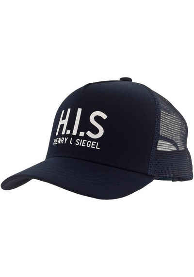 H.I.S Baseball Cap Mesh-Cap mit H.I.S.-Print