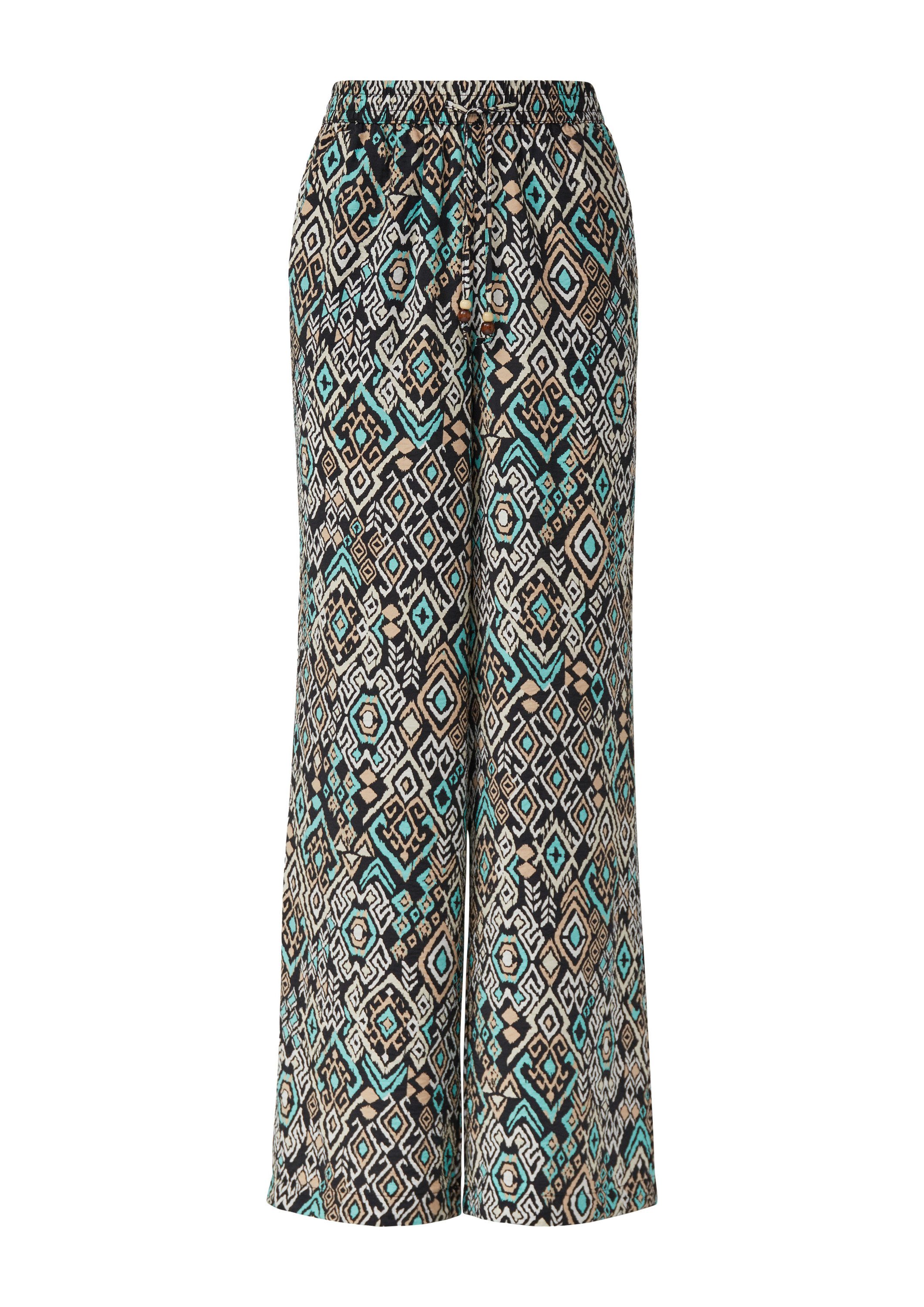 s.Oliver Chinos Hose Wide-Leg-Hose im Relaxed günstig online kaufen
