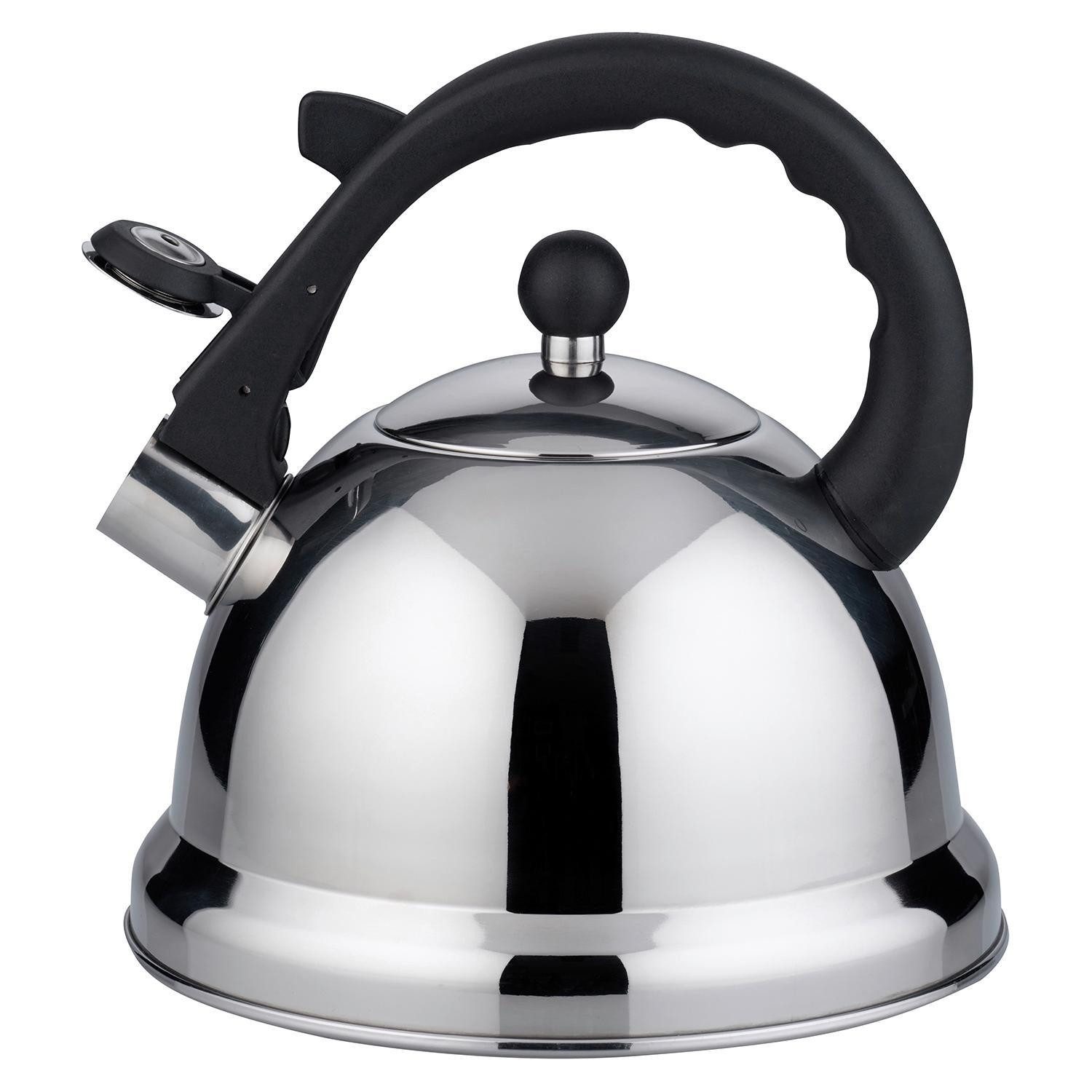 Elo Wasserkessel RONDA, 2,4 Liter, Schwarz, Kunststoff, Edelstahl 18/8, Ø 20 x H 23 cm