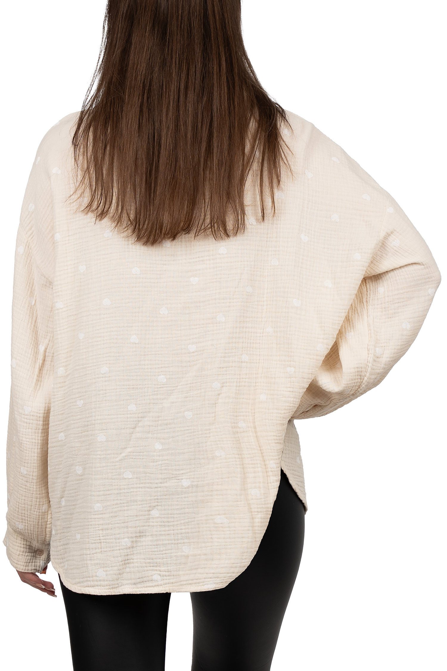 Reichstadt Hemdbluse Reichstadt Damen Musselin Bluse günstig online kaufen