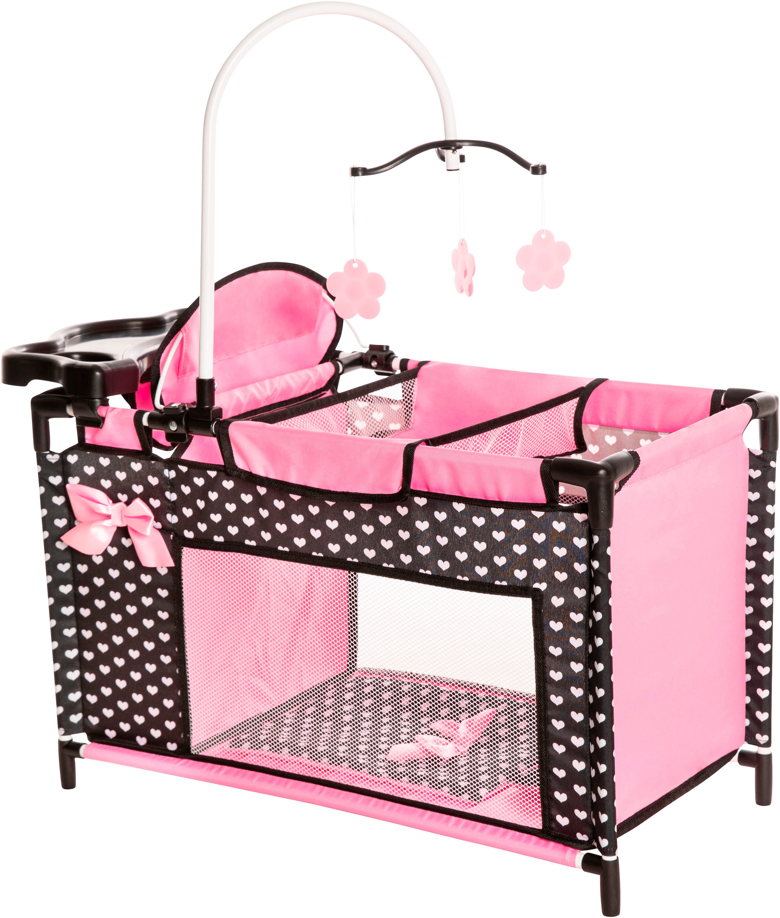 Bayer Puppenbett Multibett, mit integriertem Hochstuhl, Wickelablage und Mo günstig online kaufen