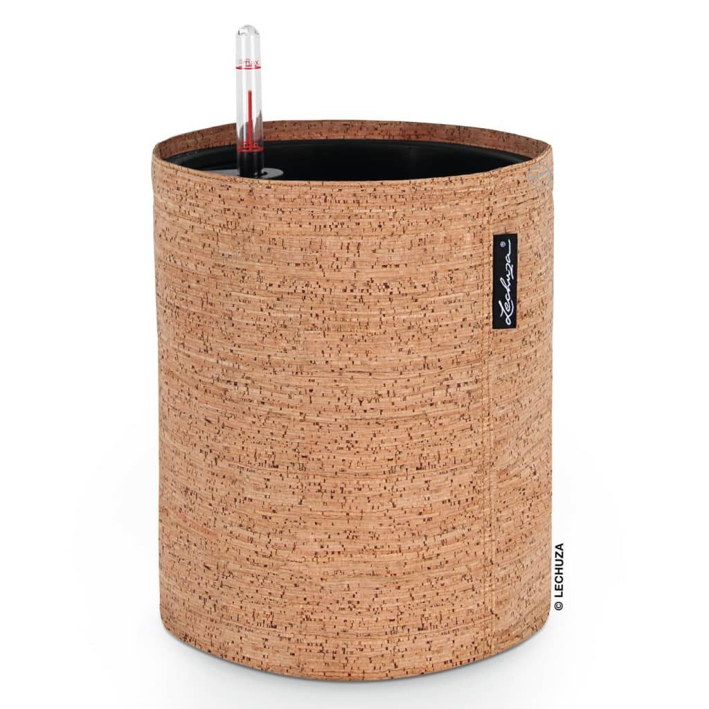 Lechuza® Blumentopf Pflanzgefäß TRENDCOVER 23 Cork ALL-IN-ONE Natur Hell (1 St)