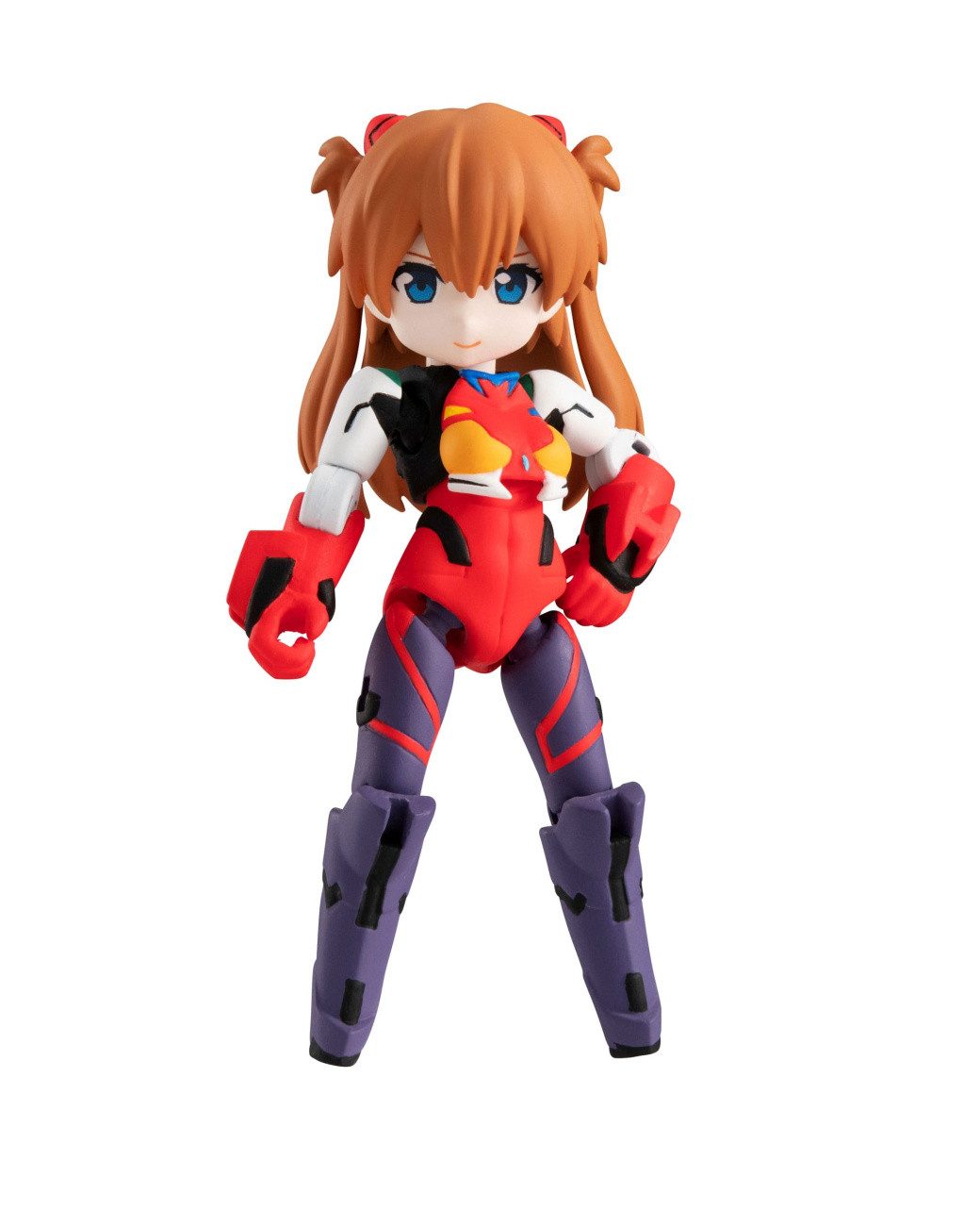 MegaHouse Actionfigur Evangelion Desktop Army Actionfiguren Shikinami Asuka Langley & Evange