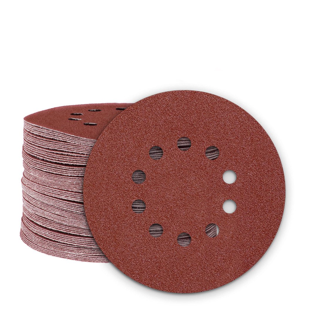 MioTools Schleifscheibe Ø 225 mm 10-Loch Klett-Schleifscheiben für Trockenb günstig online kaufen