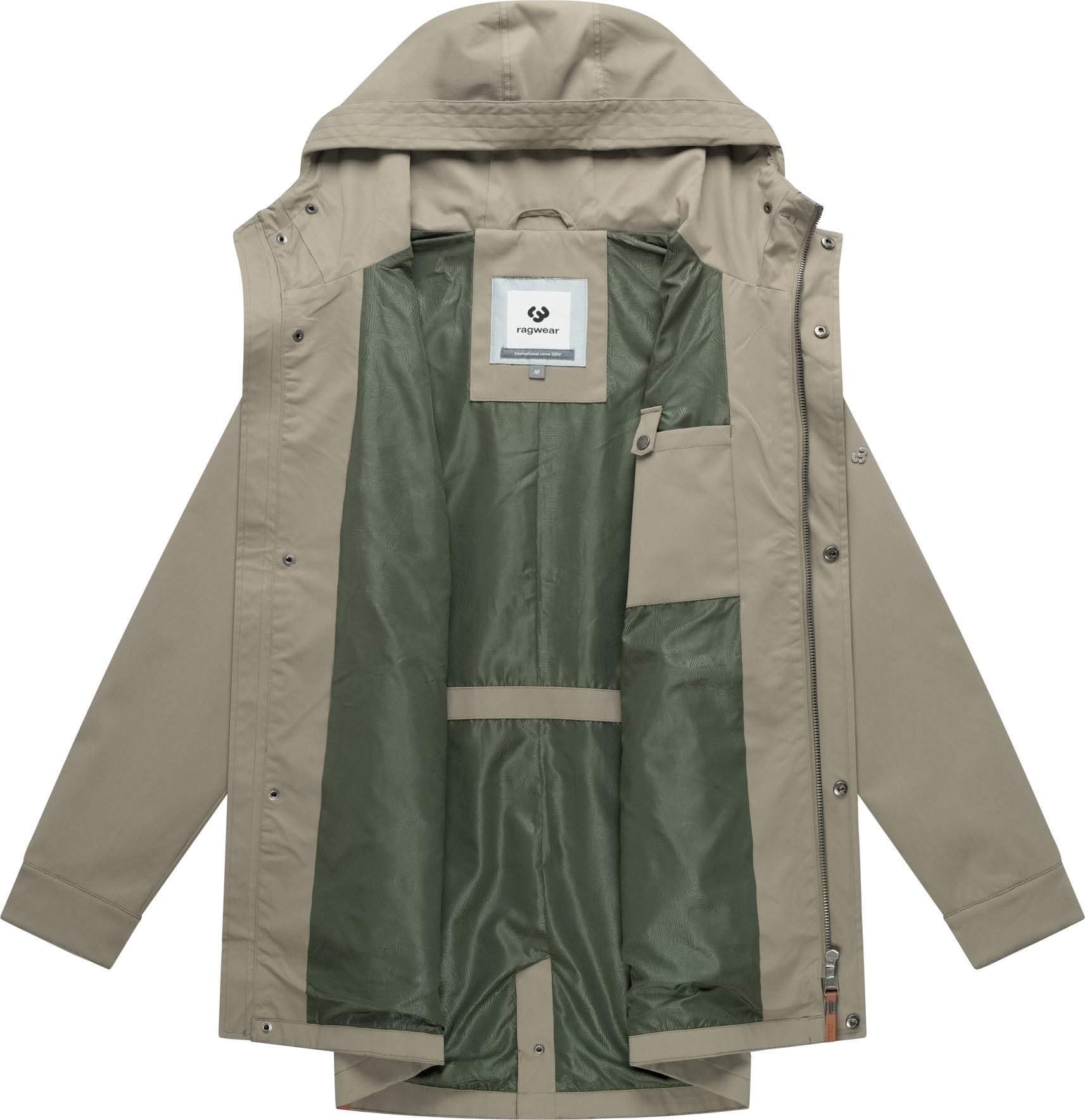 Ragwear Funktionsmantel Mr Smithem Twill YOUMODO Funktioneller Übergangsmantel mit Kapuze – Bild 4 von 5
