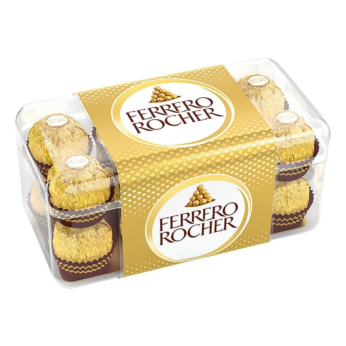 FERRERO ROCHER Schokolade Rocher, 16x 12,5 g