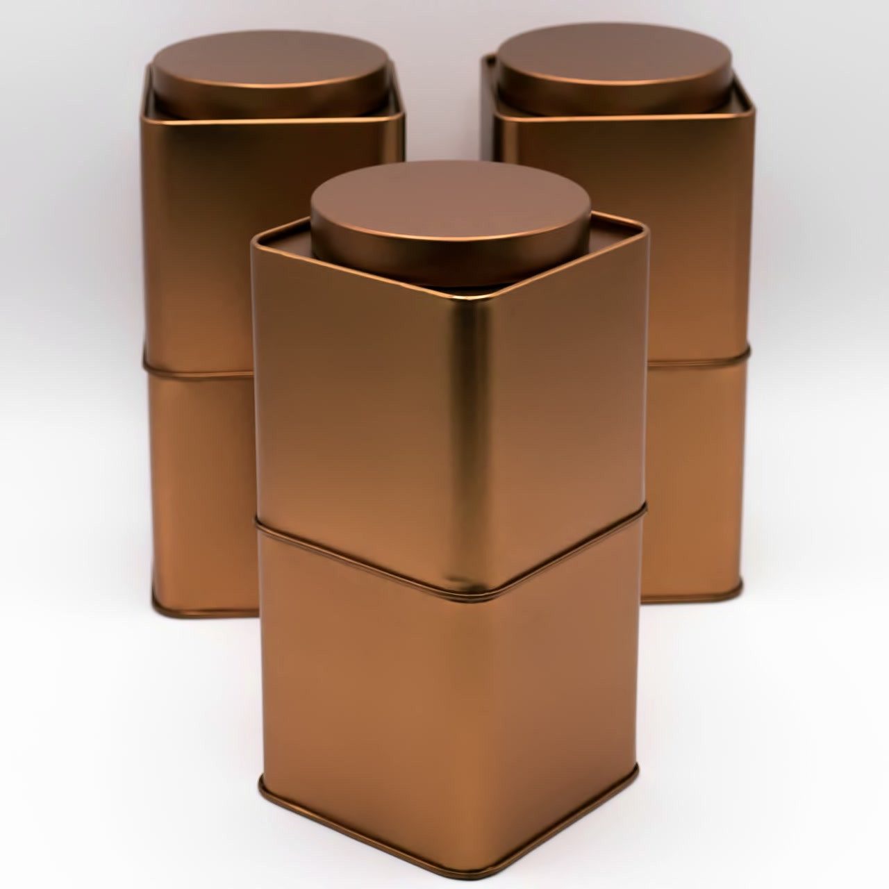 DOSENRITTER Vorratsdose NUALA, (6er-Set, Metalldosen), Aromadicht, Stapelbar