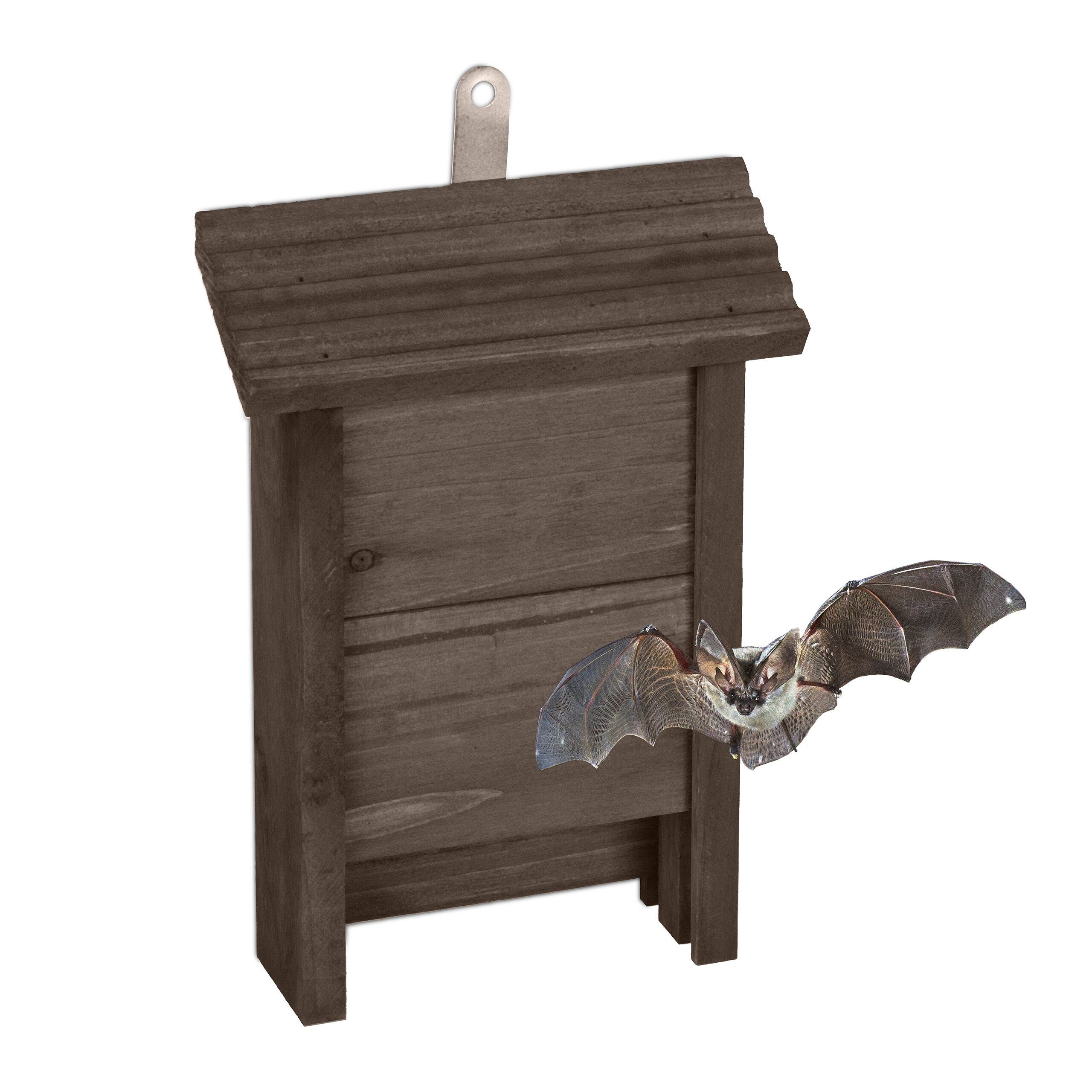 Vogelhaus Brauner Fledermauskasten aus Holz